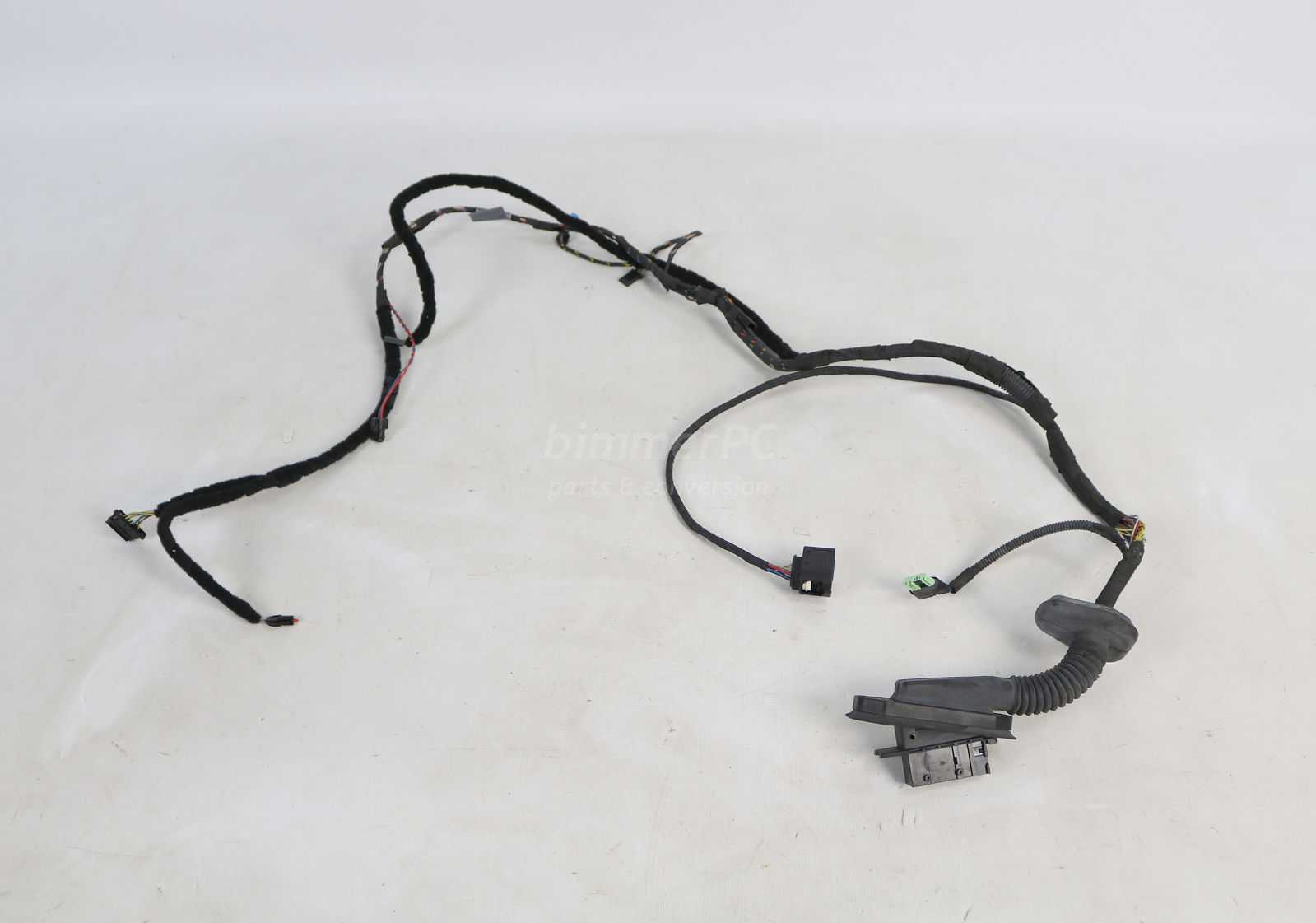 Picture of BMW 61126966546 Left Front Drivers Door Wiring Harness w Light Package E60 E61 for sale