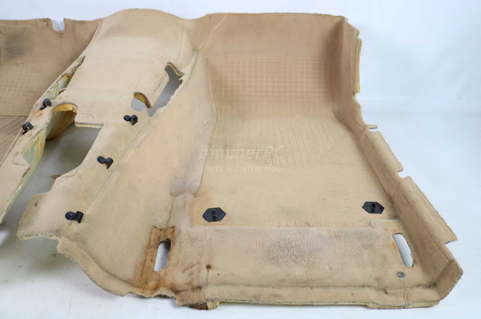 Picture of BMW 51478204000 Front Carpet Sand Beige Tan Floor Liner E39 for sale