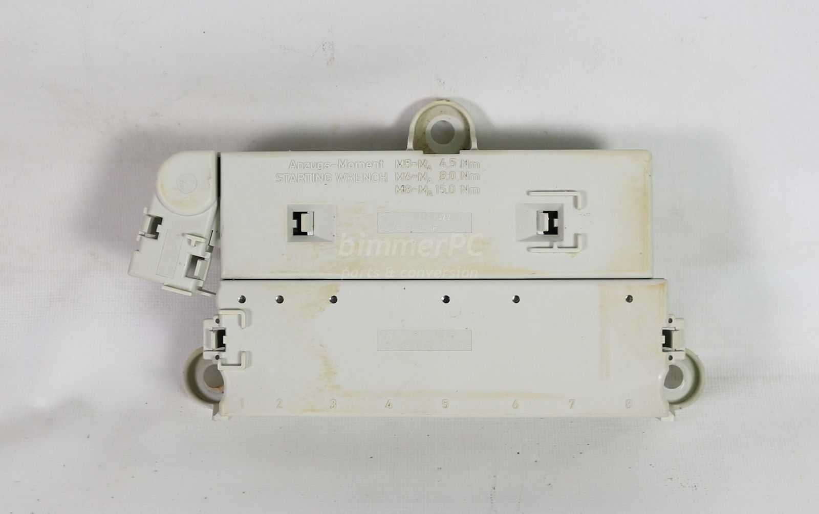 Picture of BMW 61138387544 Under Seat Power Distribution Fuse Box Holder E38 E39 for sale