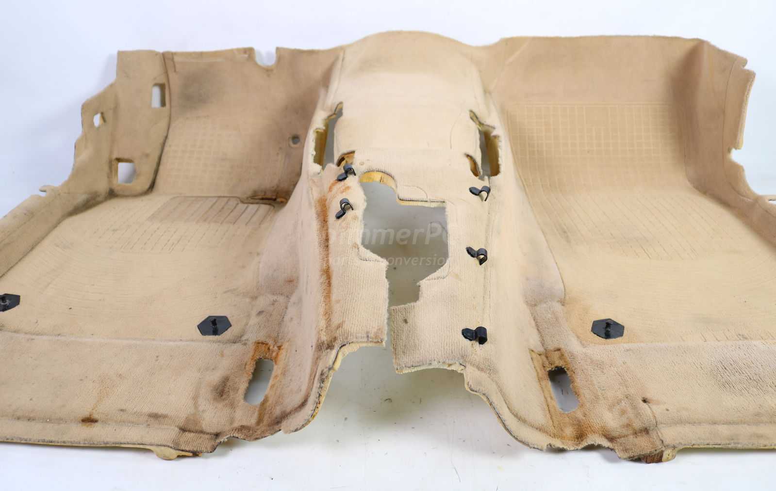 Picture of BMW 51478204000 Front Carpet Sand Beige Tan Floor Liner E39 for sale