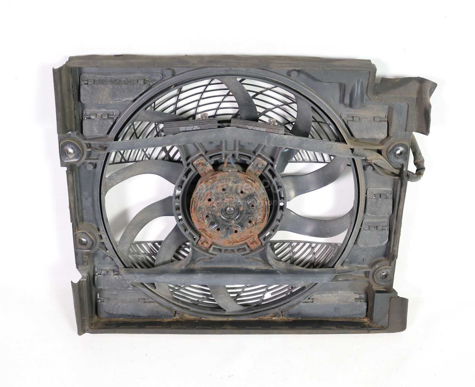 Picture of BMW 64548380780 Auxiliary Electric Engine Cooling Pusher AC Fan E39 Early for sale