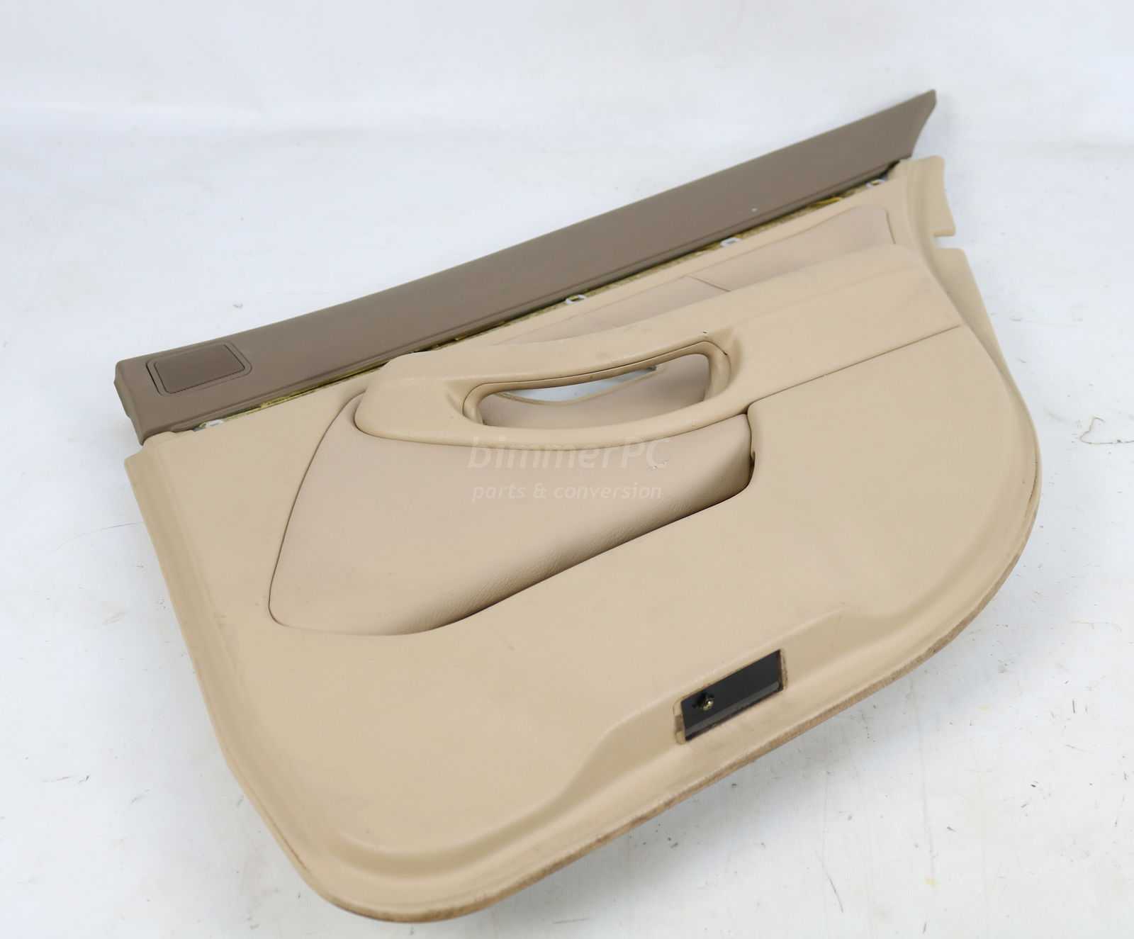 Picture of BMW 51427139932 Right Rear Passengers Door Panel Sand Beige Tan Montana Leather E39 for sale