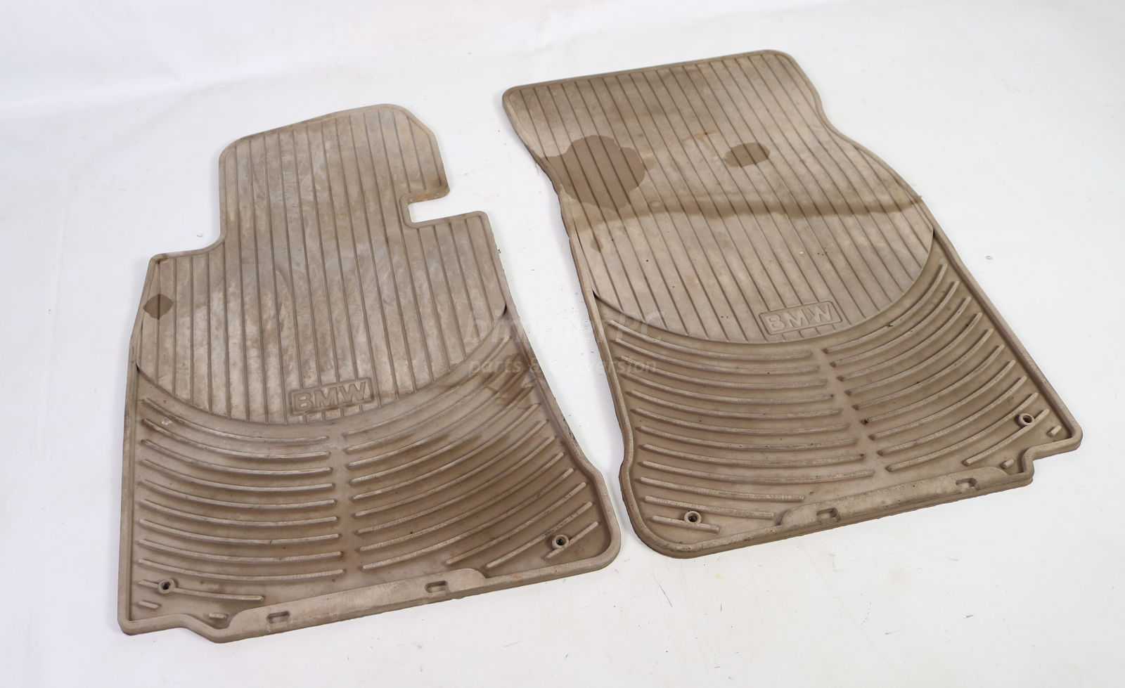 Picture of BMW 82550151508 Beige Tan Rubber Floor Mats Front E39 for sale