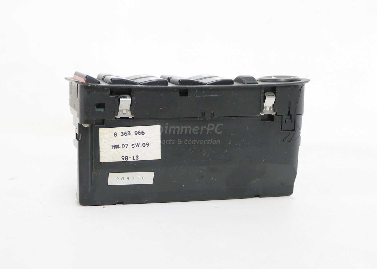 Picture of BMW 61316904306 Master Drivers Power Windows Mirrors Switch E38 E39 for sale