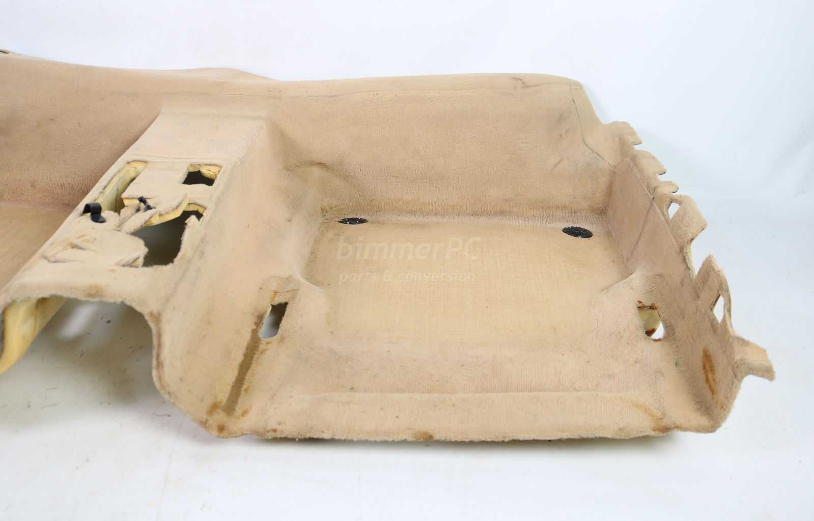Picture of BMW 51478169527 Rear Carpet Sand Beige Tan E39 for sale