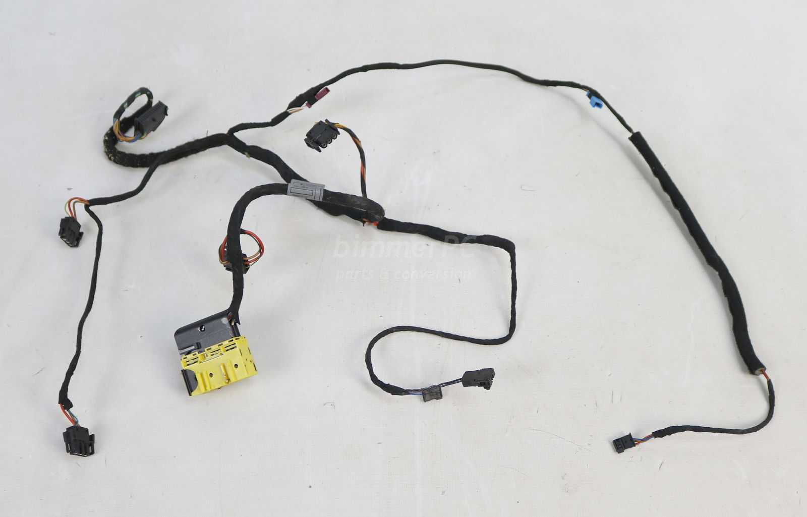 BMW E38 7-Series E39 Left Front Drivers Seat Cable Wiring Harness 1999