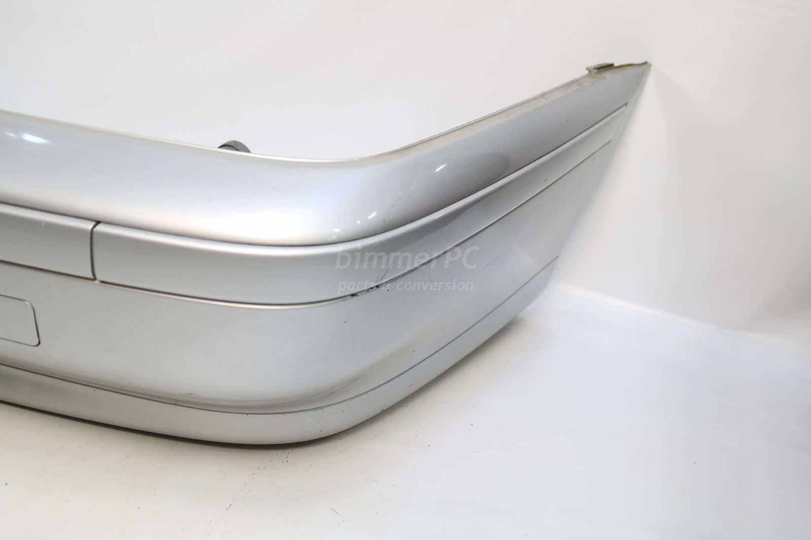 Picture of BMW 51128159367 Titanium Silver Rear Bumper Assembly E39 Sedan Late for sale