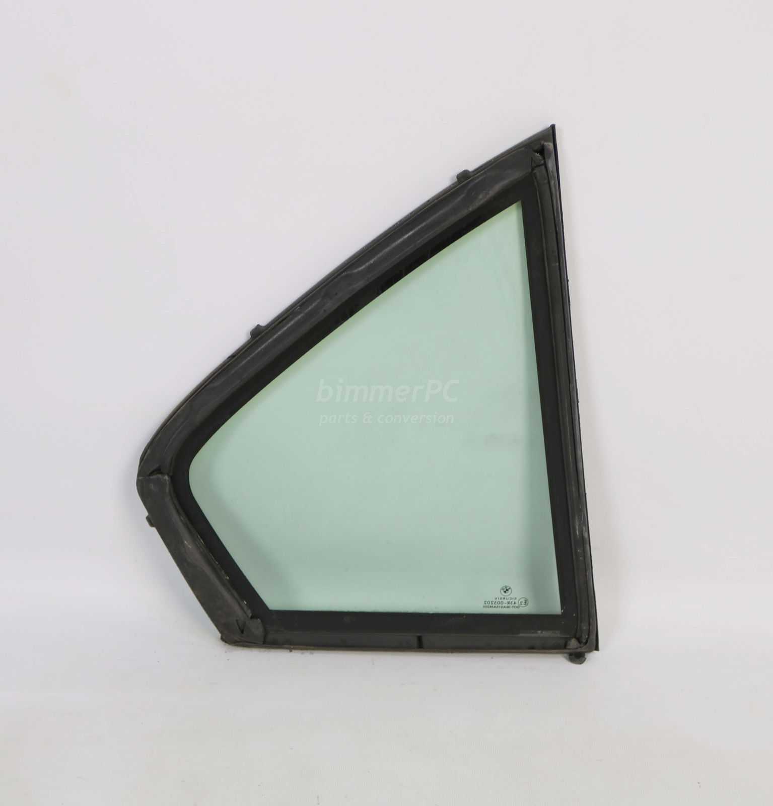 Picture of BMW 51348168125 Left Rear Drivers Door Quarter Glass Window Double Pane Insulated E38 750iL for sale