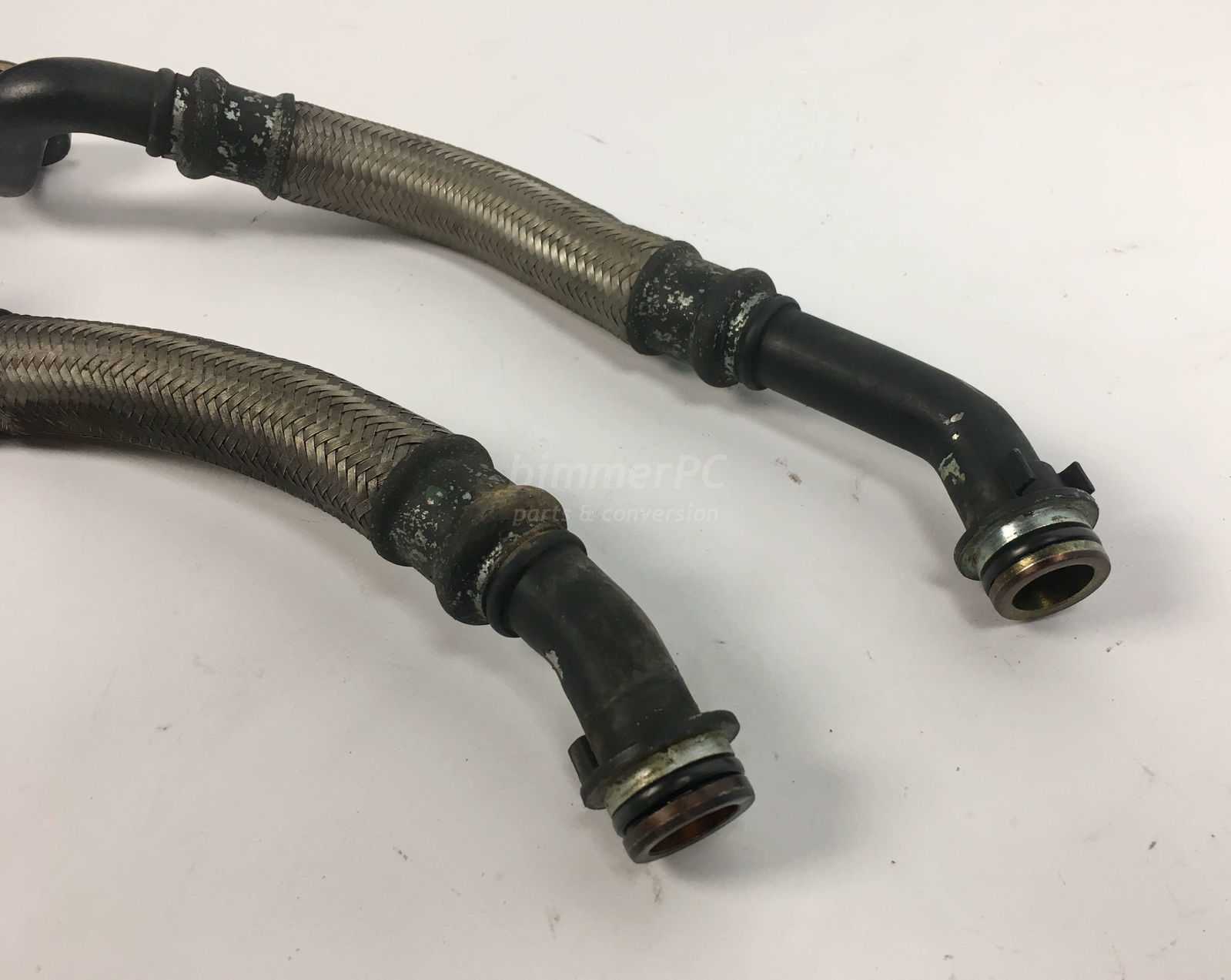 Picture of BMW  Engine Oil Filter Housing Braided Lines Hoses E38 750iL for sale