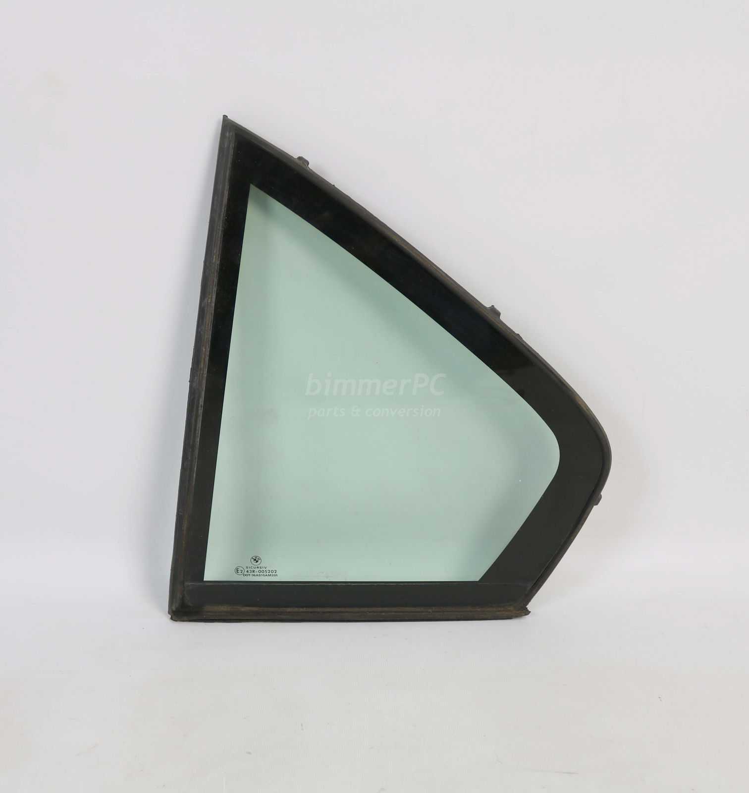 Picture of BMW 51348168125 Left Rear Drivers Door Quarter Glass Window Double Pane Insulated E38 750iL for sale