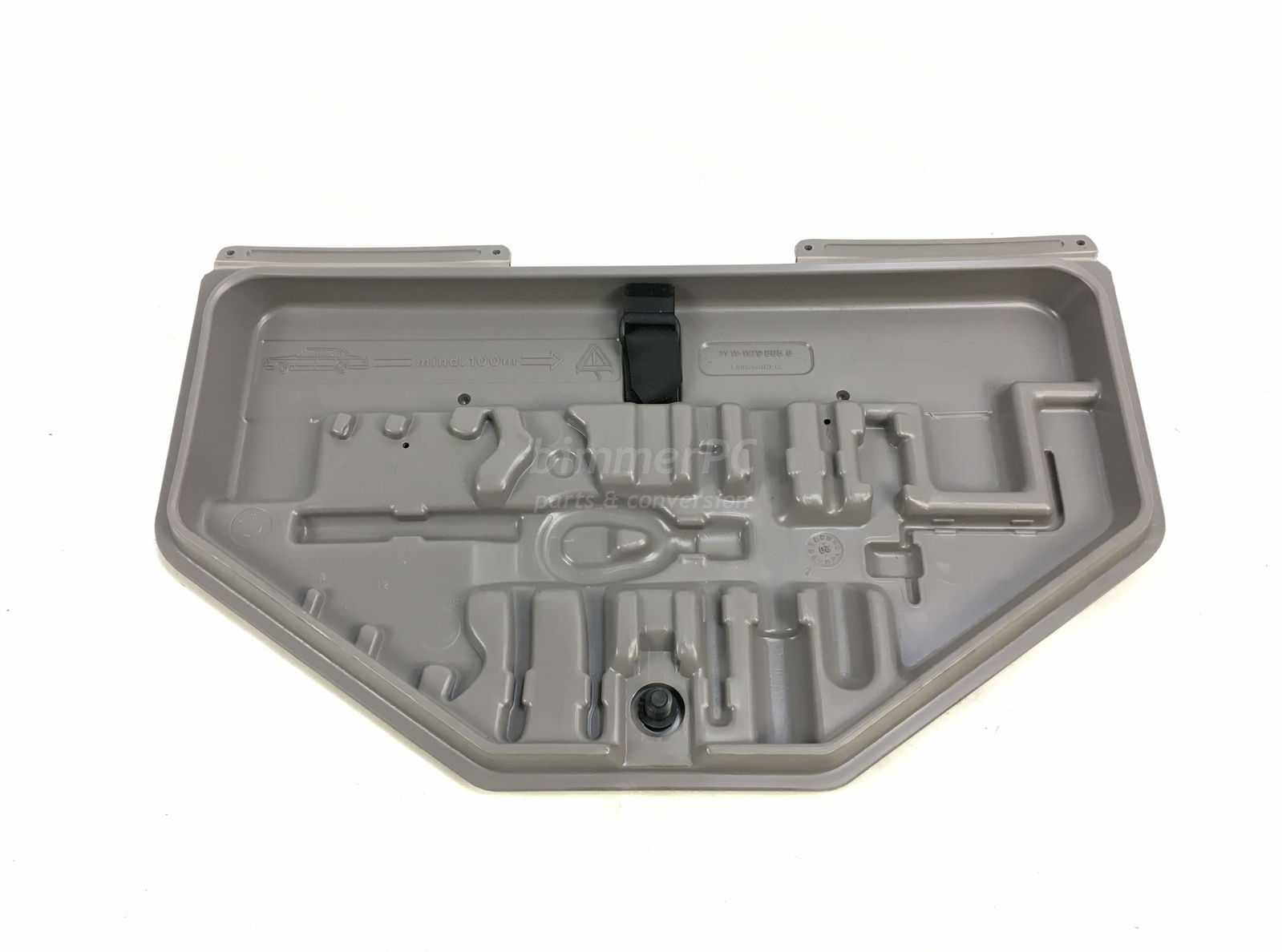 Picture of BMW 71111179885 Trunk Tools Plastic Box Lid Compartment Trim E34 for sale