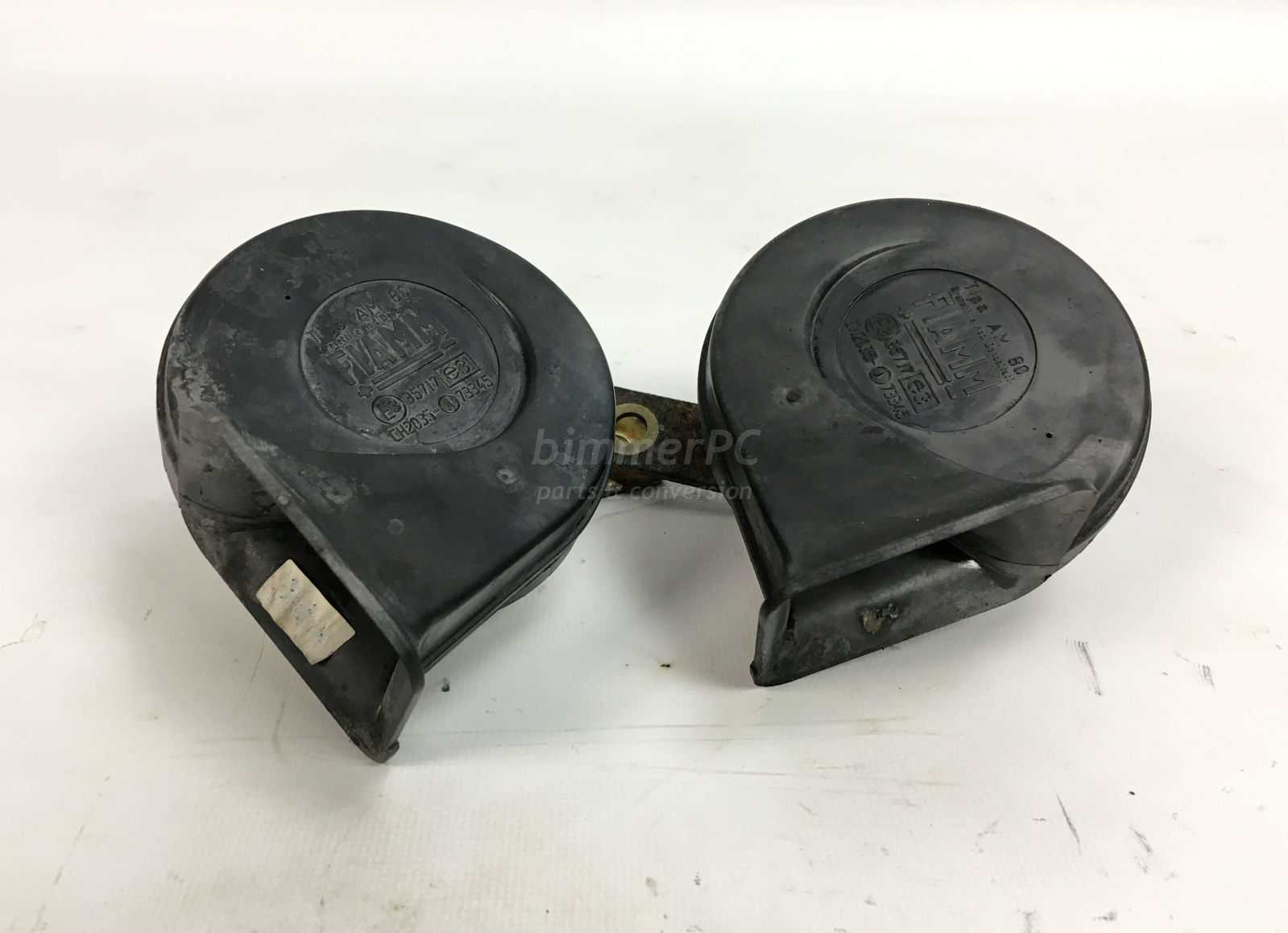 Picture of BMW  Factory Air Horns with Brackets E38 for sale