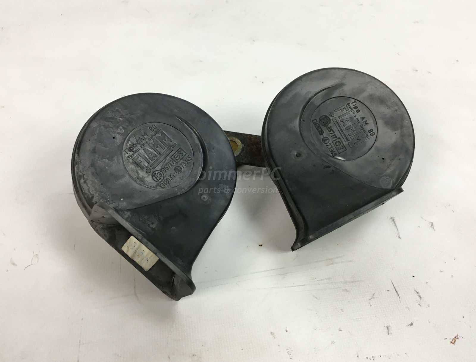 Picture of BMW  Factory Air Horns with Brackets E38 for sale