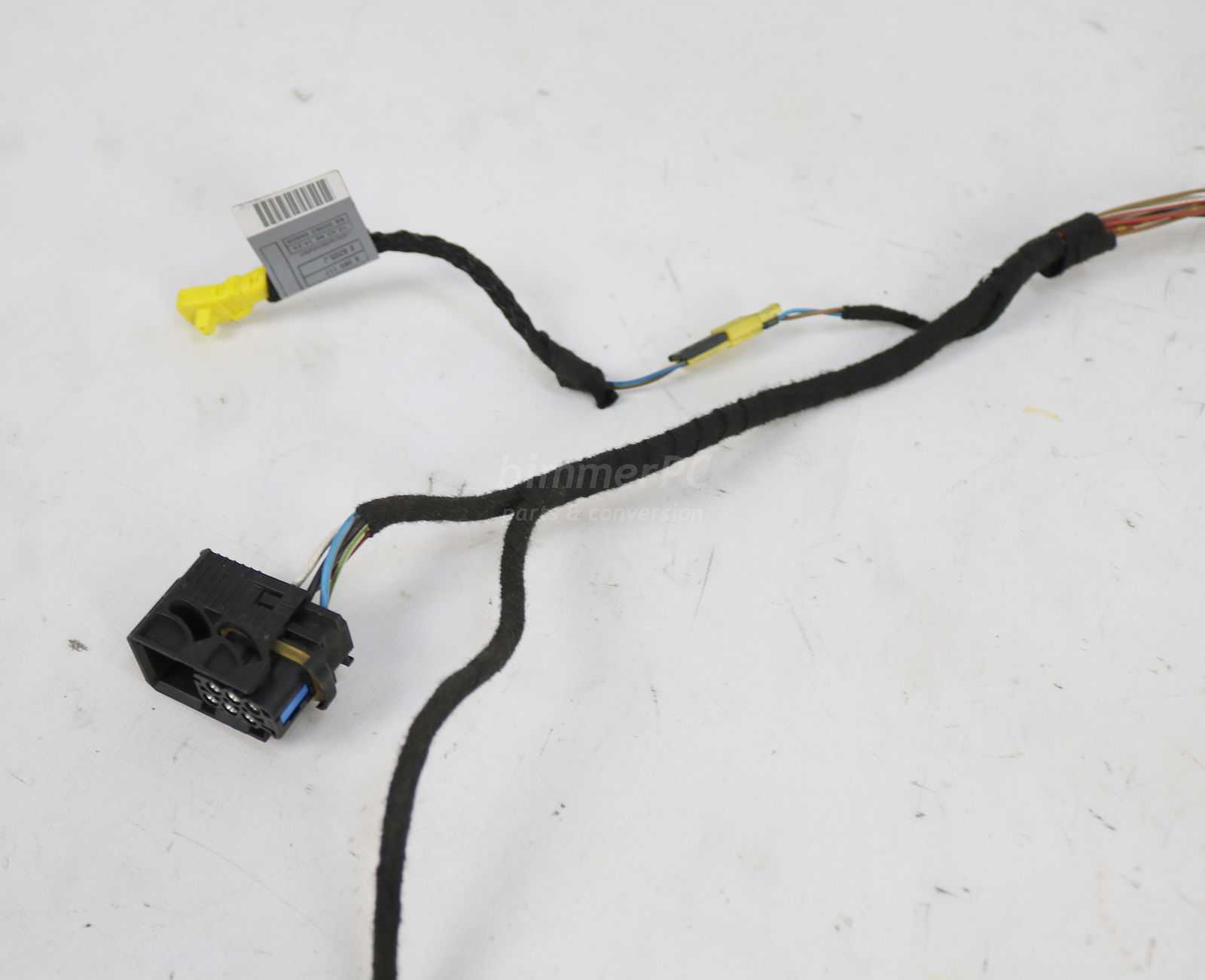 Picture of BMW 61128383103 Front Left Drivers Door Cable Wiring Harness E36 Sedan Late for sale