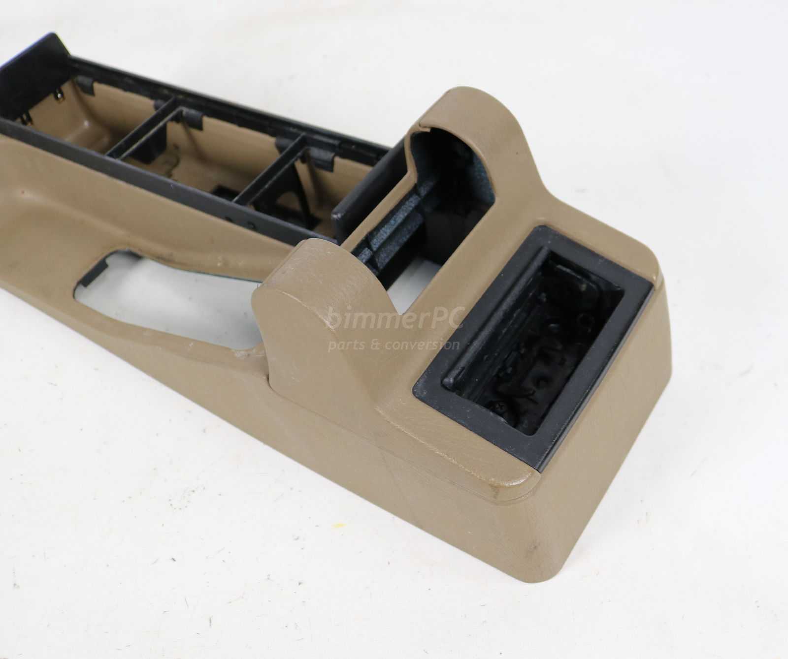 Picture of BMW  Beige Center Console Rear Section Ashtrays Sand Tan E36 for sale