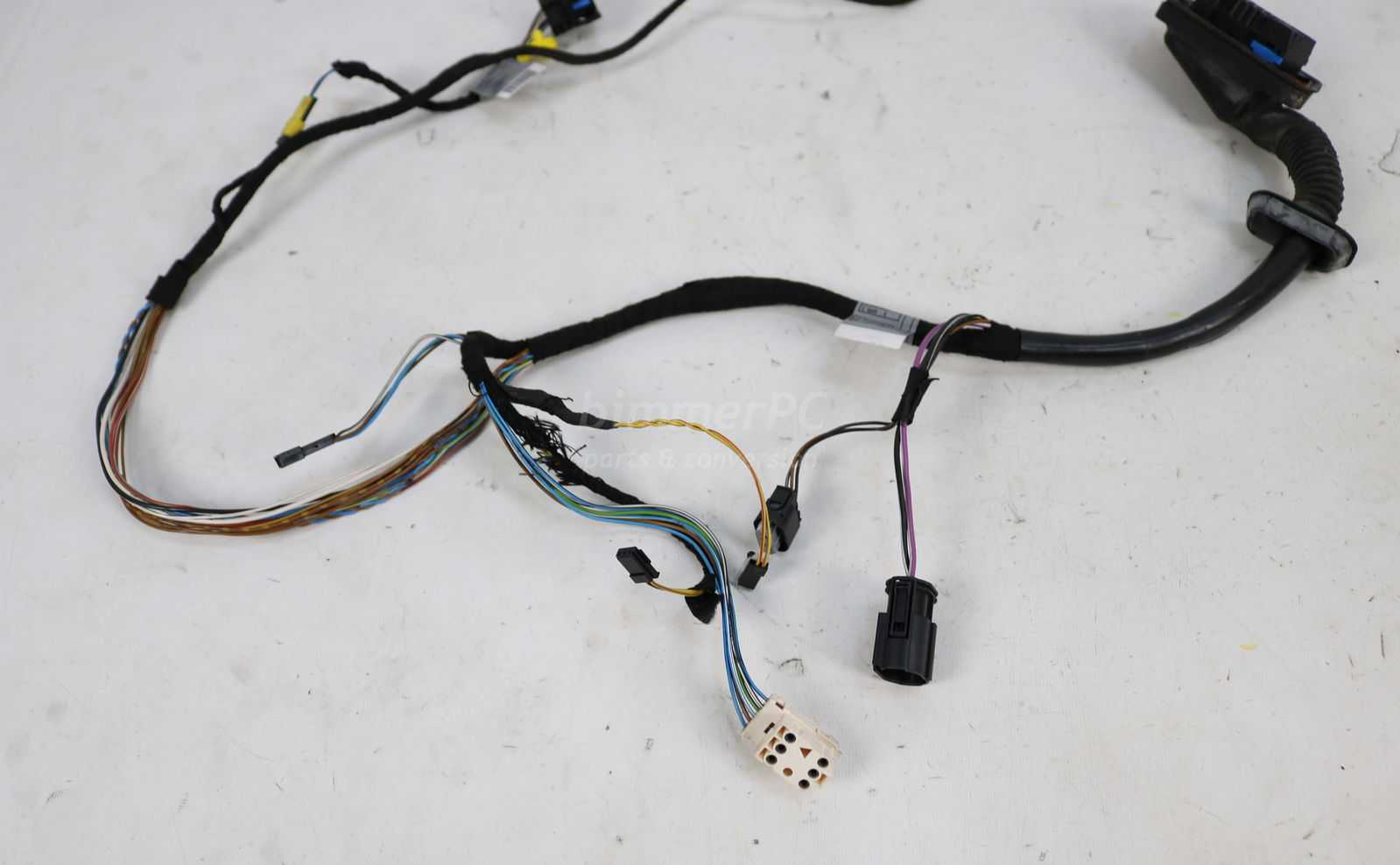 Picture of BMW 61128383103 Front Left Drivers Door Cable Wiring Harness E36 Sedan Late for sale