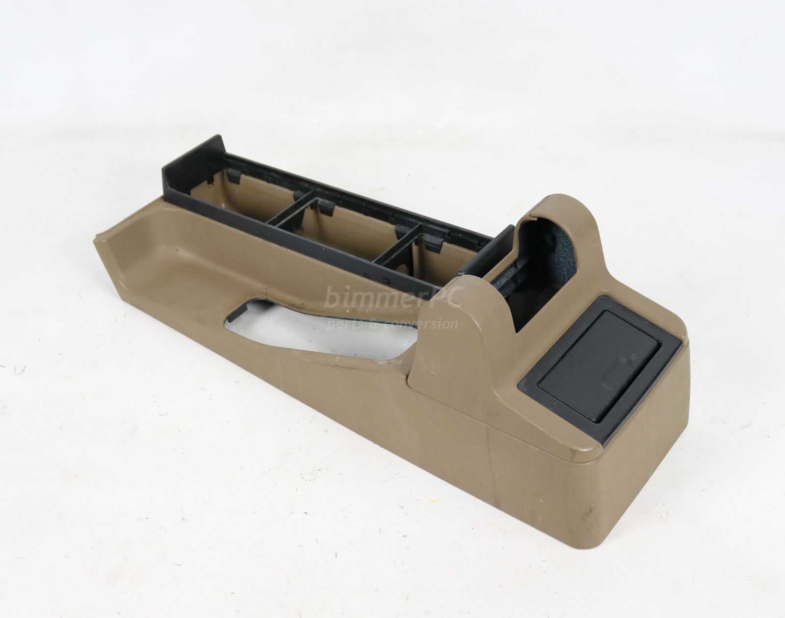 Picture of BMW  Beige Center Console Rear Section Ashtrays Sand Tan E36 for sale