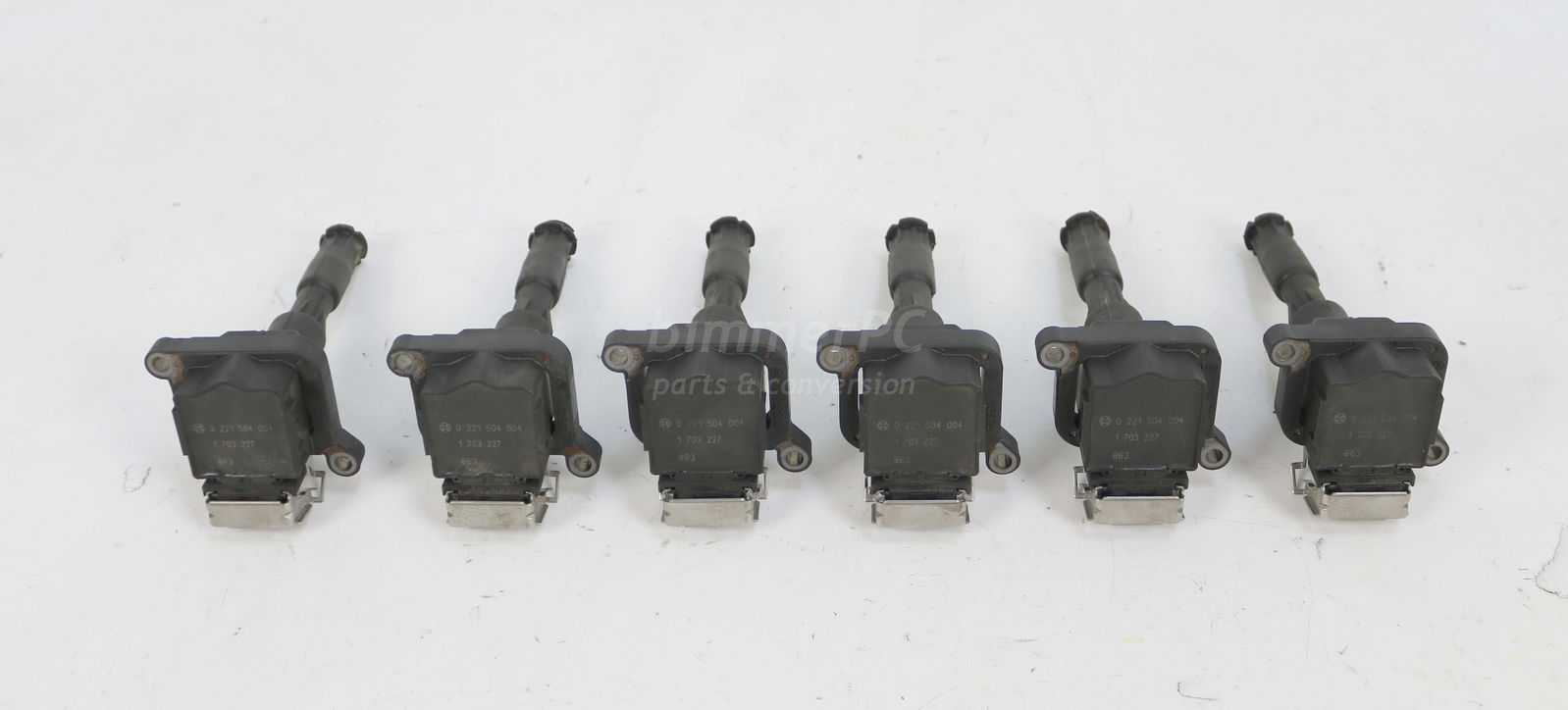 Picture of BMW 12131703228 Engine Motor Spark Plug Ignition Coils Set of 6 Packs M52 M54 S52 E46 E39 E36 E53 for sale