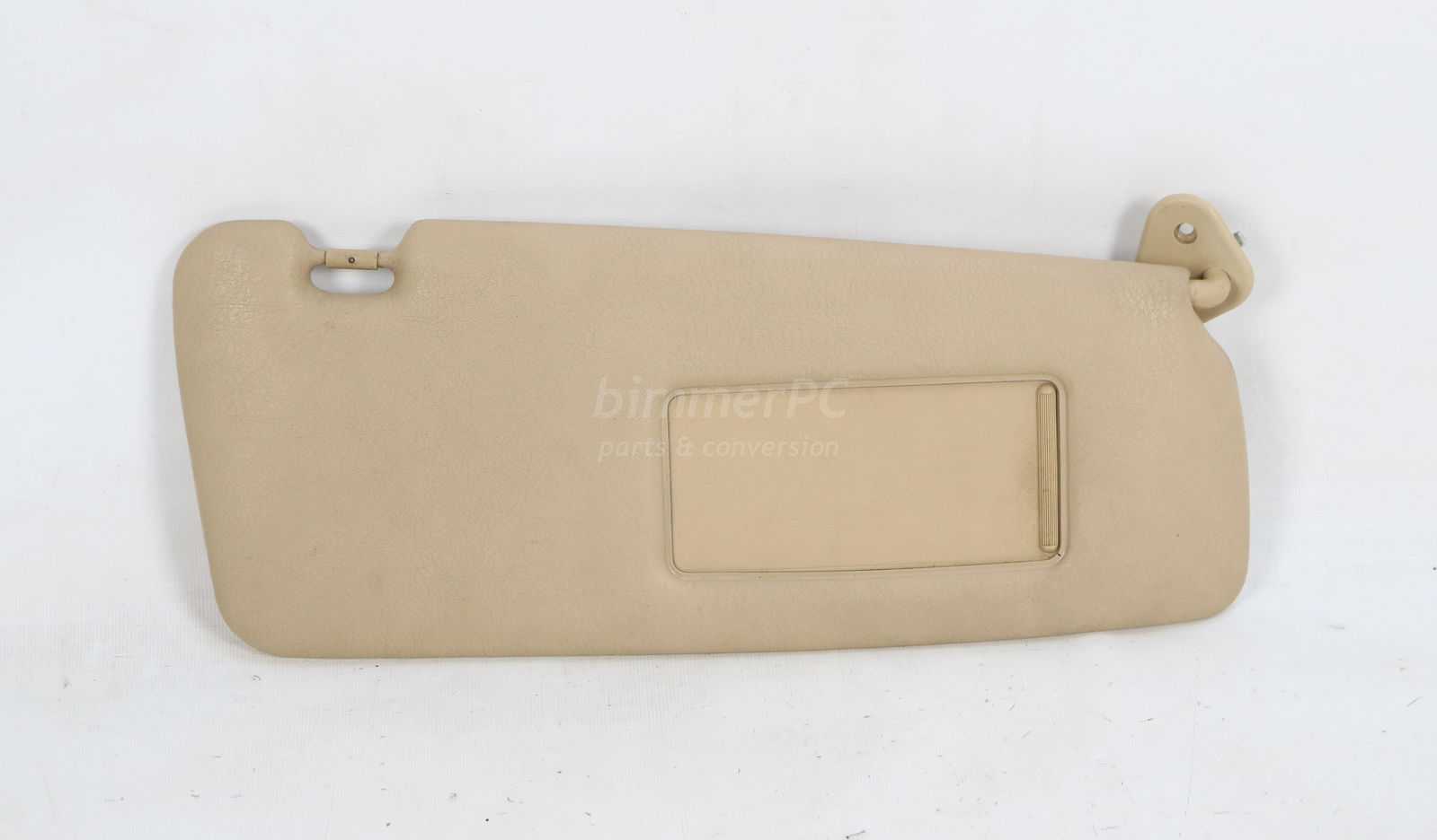 Picture of BMW 51168237122 Right Passengers Sun Visor Blind with Mirror Sand Beige Tan E36 Late for sale