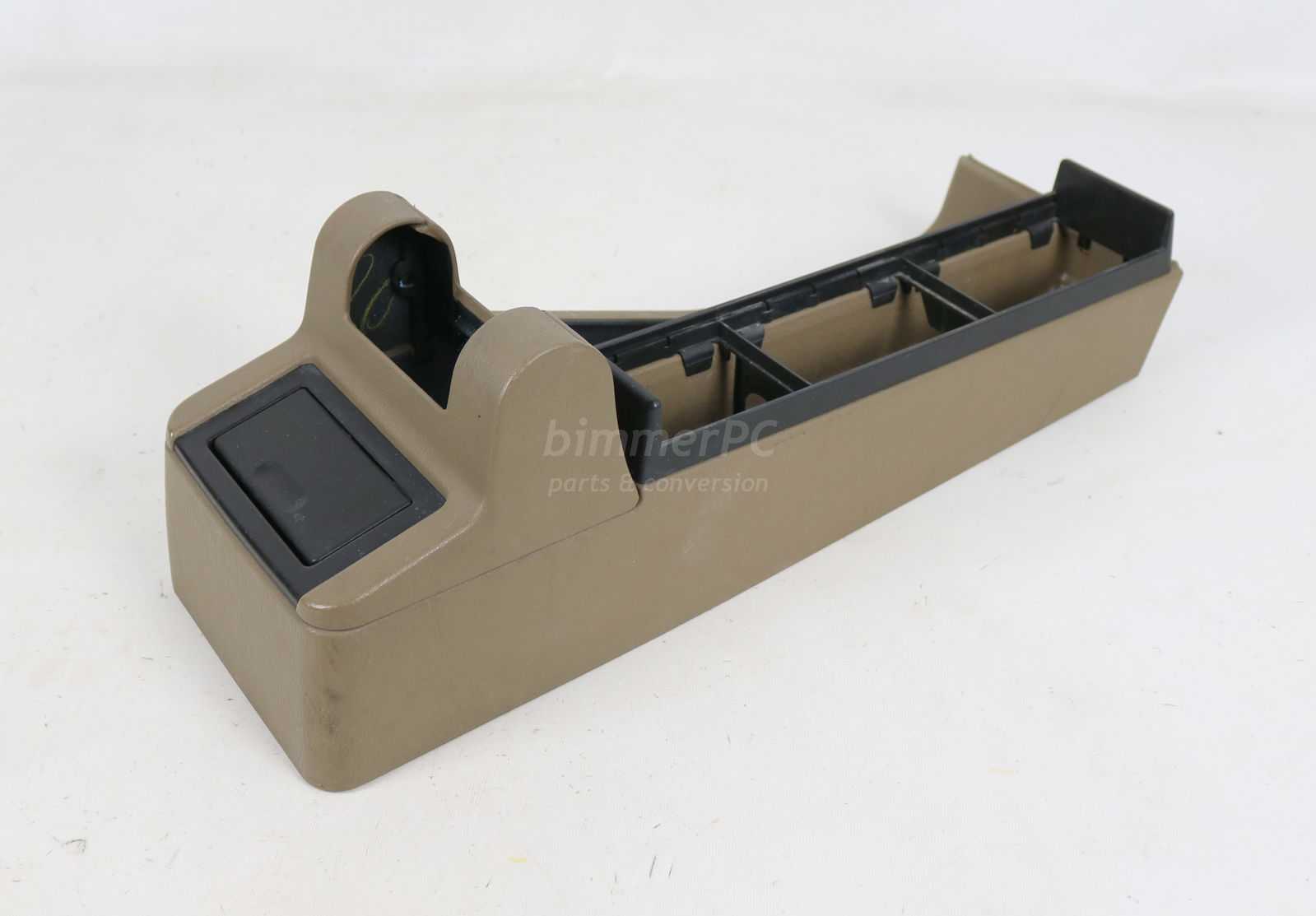 Picture of BMW  Beige Center Console Rear Section Ashtrays Sand Tan E36 for sale