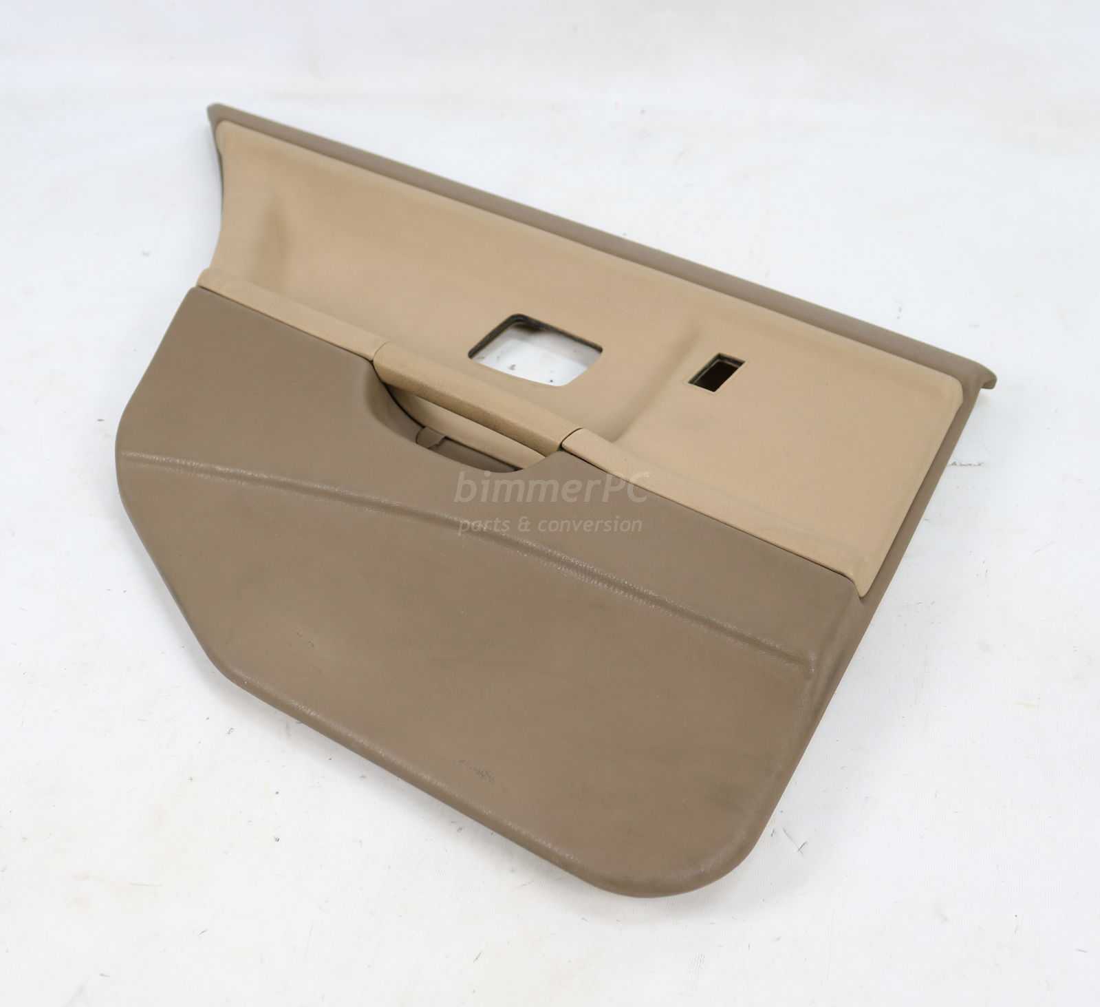 Picture of BMW 51428182603 Sand Tan Beige Left Rear Door Panel Trim Card E36 Sedan for sale