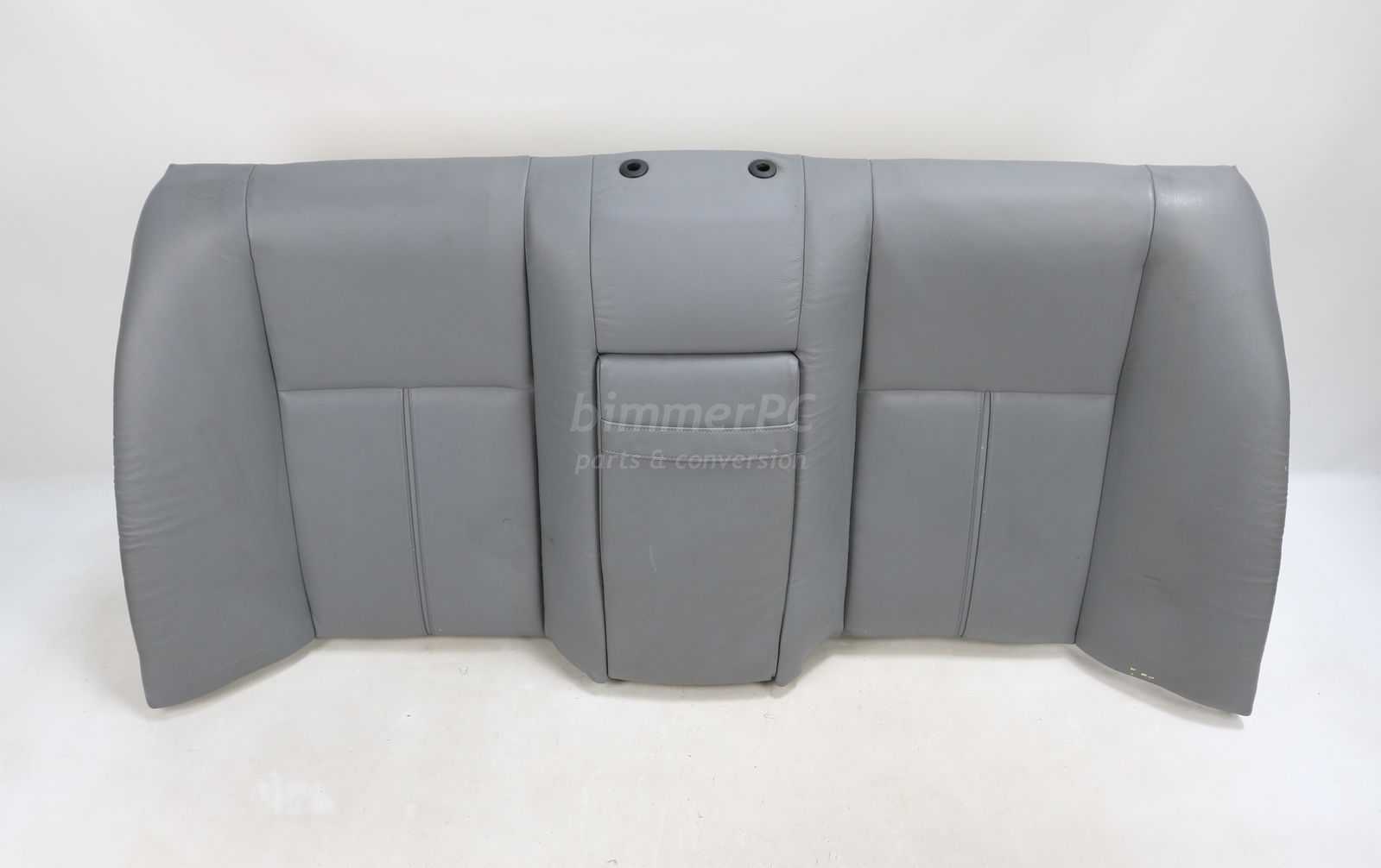 Picture of BMW 52208197606 Rear Seat Backrest Cushion Gray Leather E39 for sale