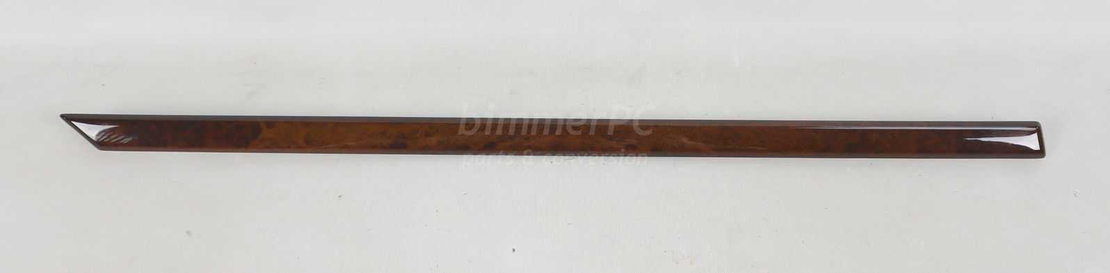 Picture of BMW 51428159657 Left Rear Door Panel Wood Trim Vavona Veneer Strip E39 for sale