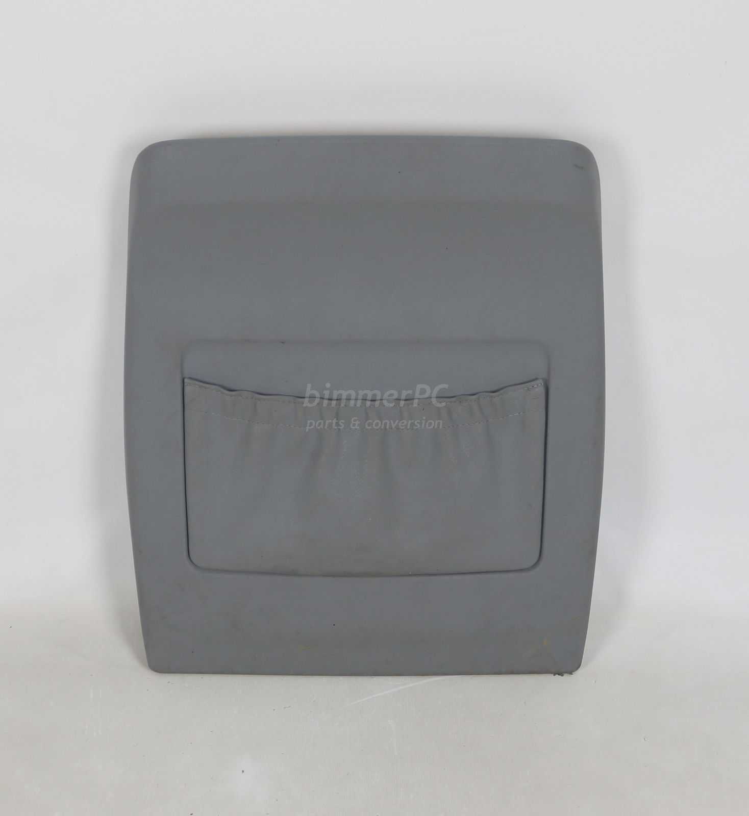 Picture of BMW 52108267854 Gray Front Seat Backrest Panel Trim E39 E38 Late for sale