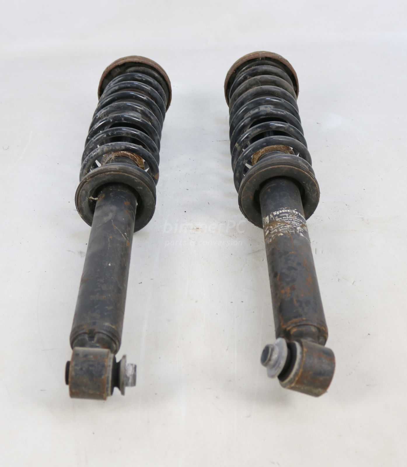 Picture of BMW  Rear Suspension Springs Struts Shocks Left Right Set E39 for sale
