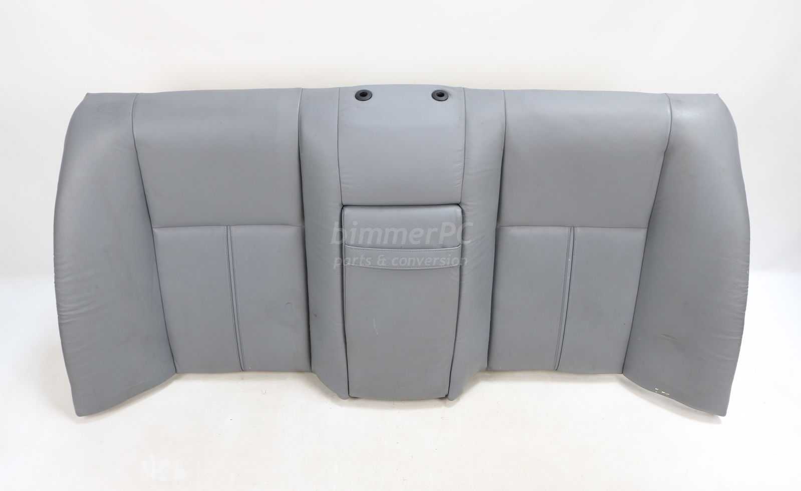 Picture of BMW 52208197606 Rear Seat Backrest Cushion Gray Leather E39 for sale