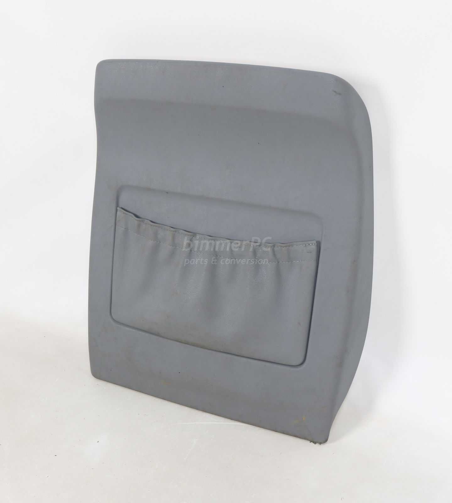 Picture of BMW 52108267854 Gray Front Seat Backrest Panel Trim E39 E38 Late for sale