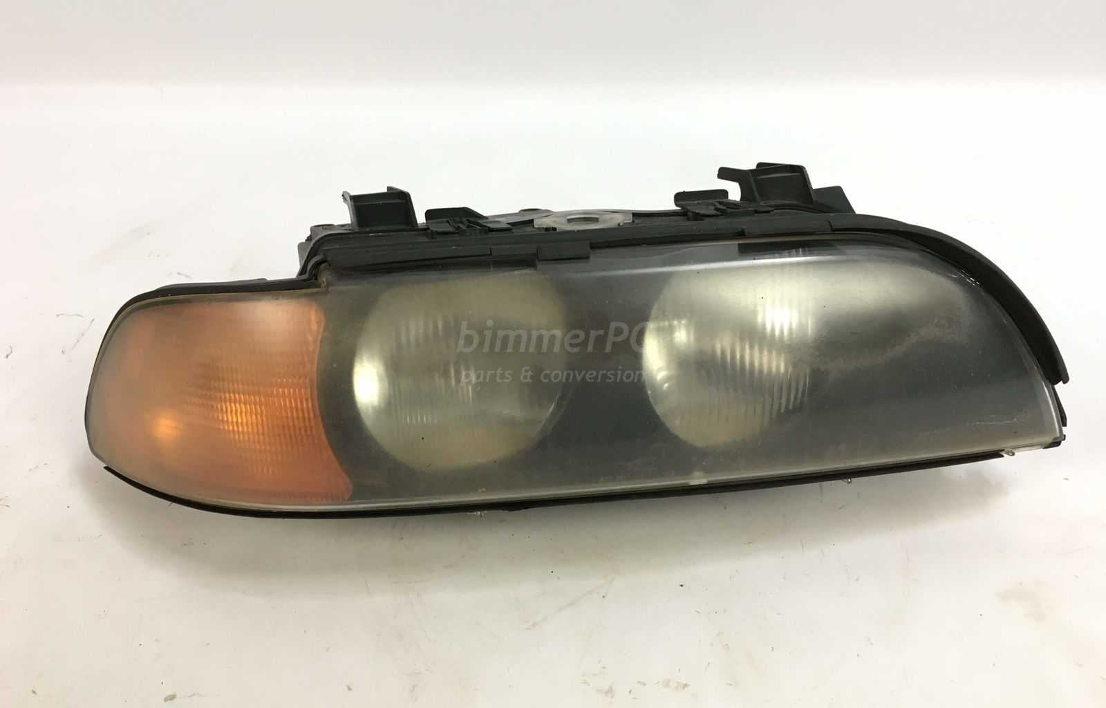 Picture of BMW 63138362526 Passengers Right Headlight Lamp Non-Xenon E39 Early for sale