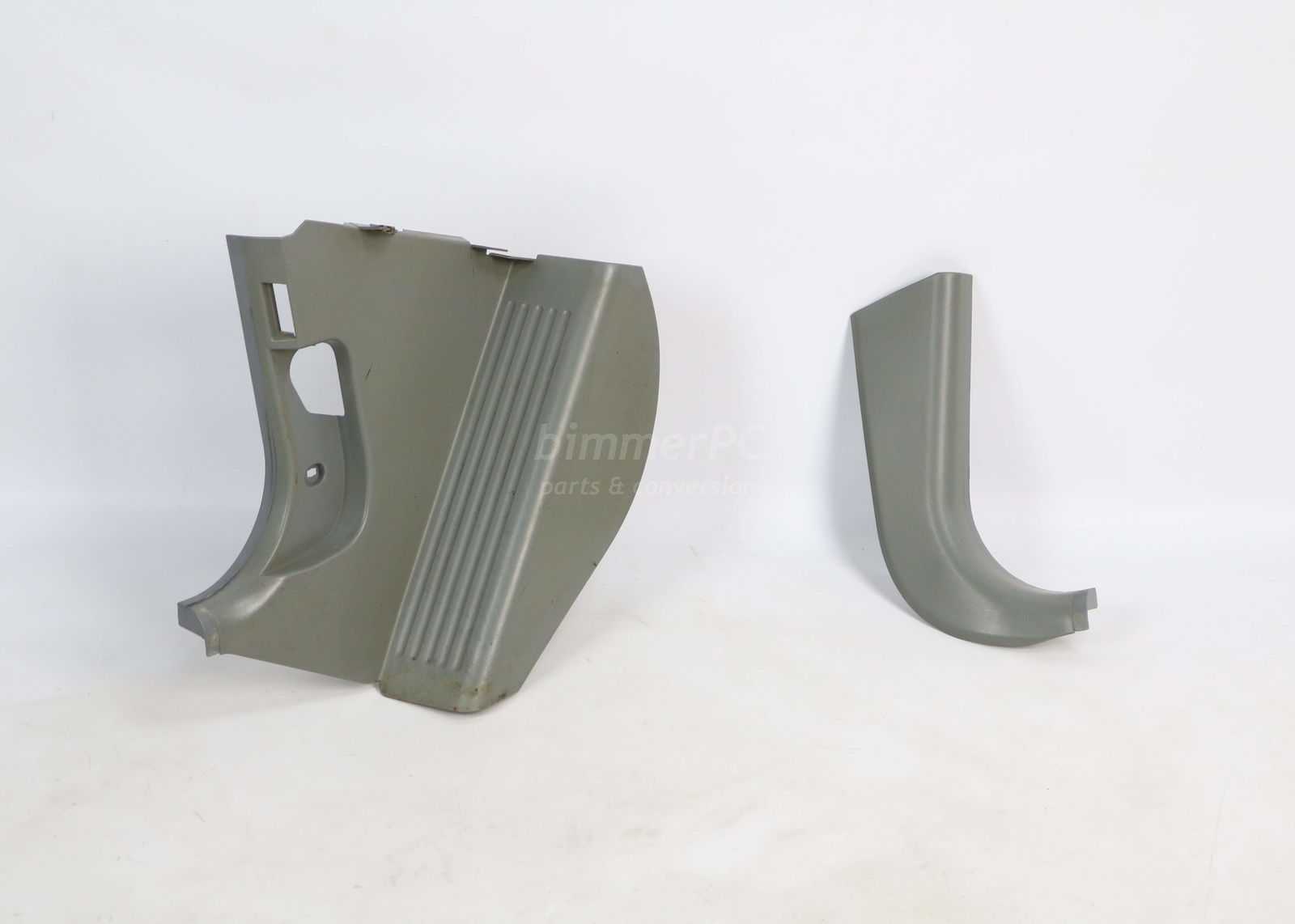 Picture of BMW  Lower Front Kick Panels Gray Trims Side Covers Pedal Footrest E39 for sale