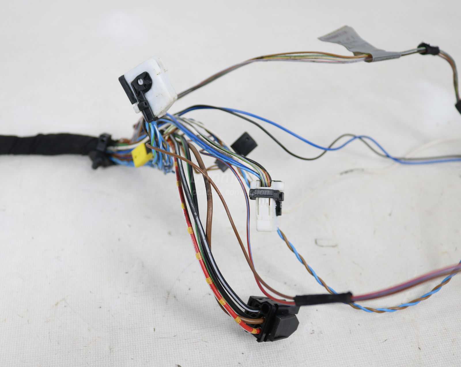 Picture of BMW 61128372249 Front Right Passengers Door Cable Wiring Harness E39 Early for sale