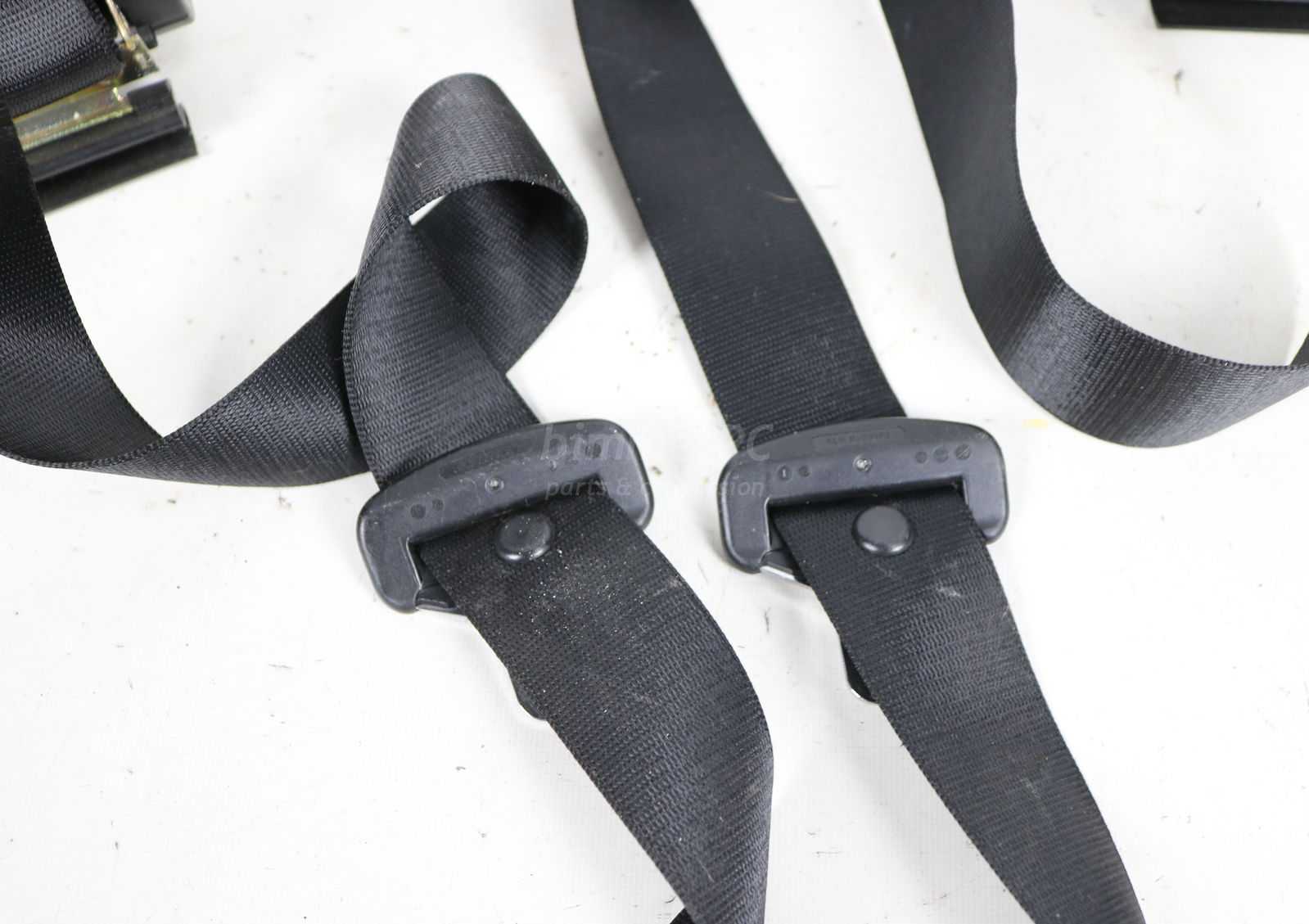 Picture of BMW 72118201017 Black Rear Seat Belts E46 Coupe Sedan for sale