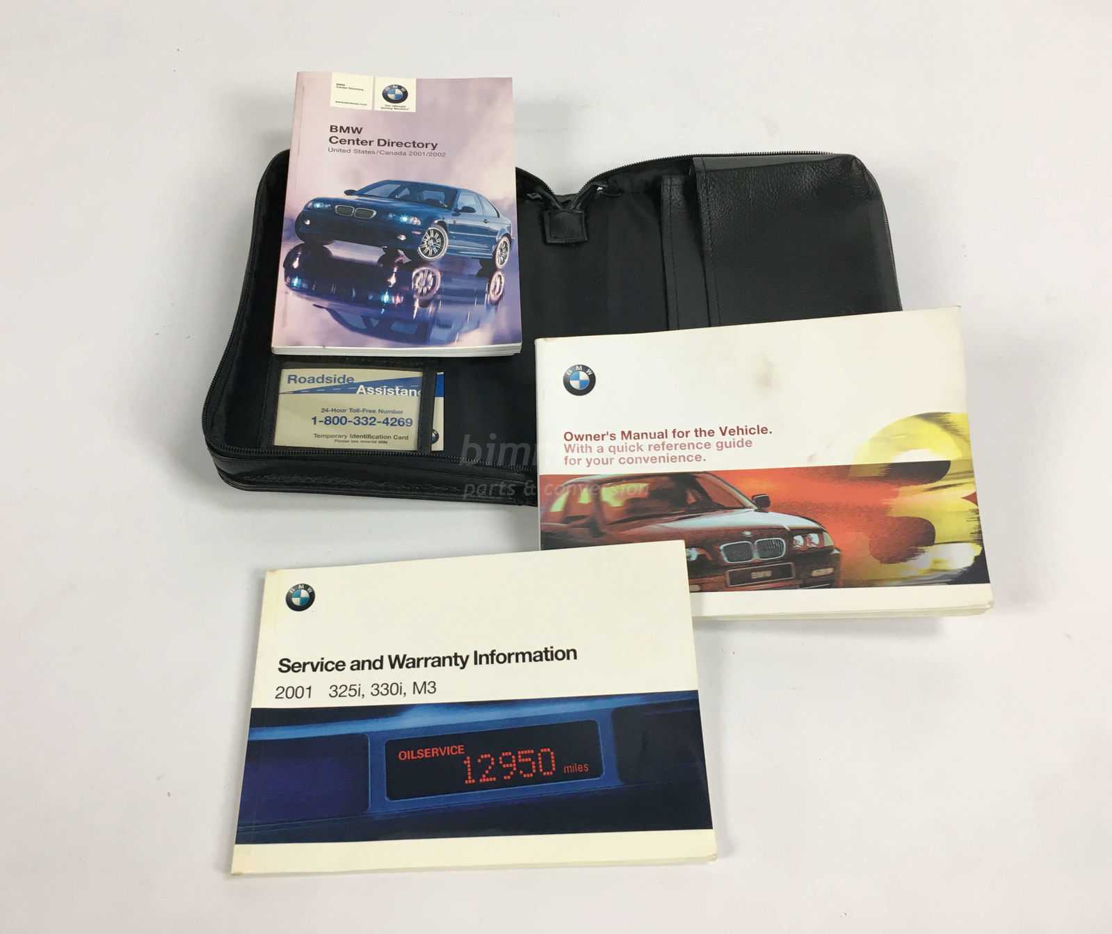 Picture of BMW  Owners Manual Set Books Binder E46 Sedan for sale