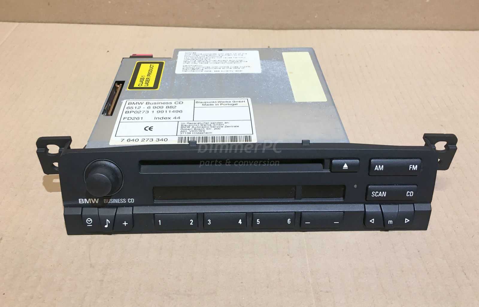 BMW E46 3Series Business CD Player Head Unit Radio