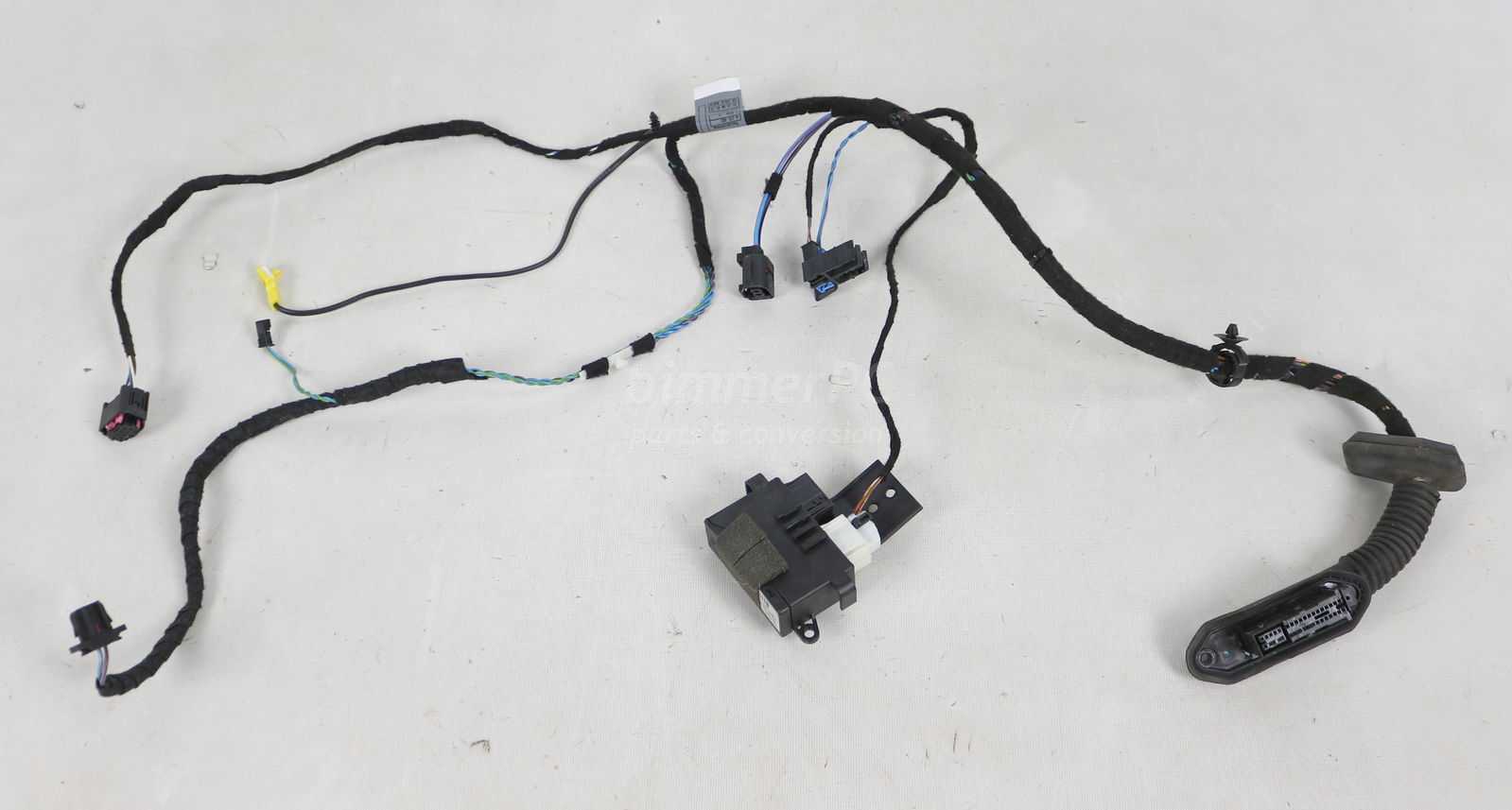 Picture of BMW 61126903089 Right Front Passengers Door Cable Wiring Harness w Memory E46 Sedan Touring Wagon Early for sale