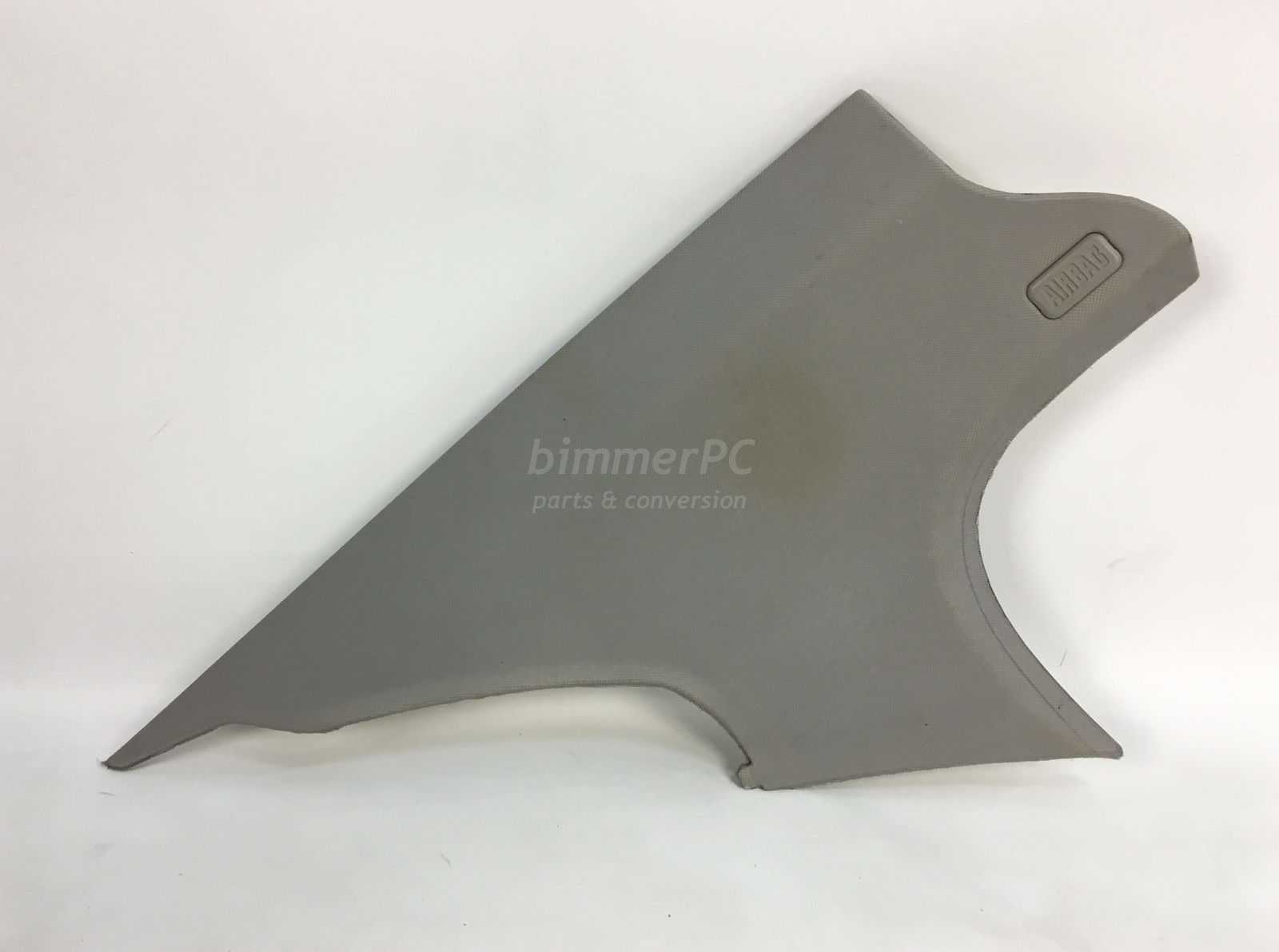 Picture of BMW 51437124795 Rear Left Drivers C Pillar Trim Gray Hellgrau E90 for sale