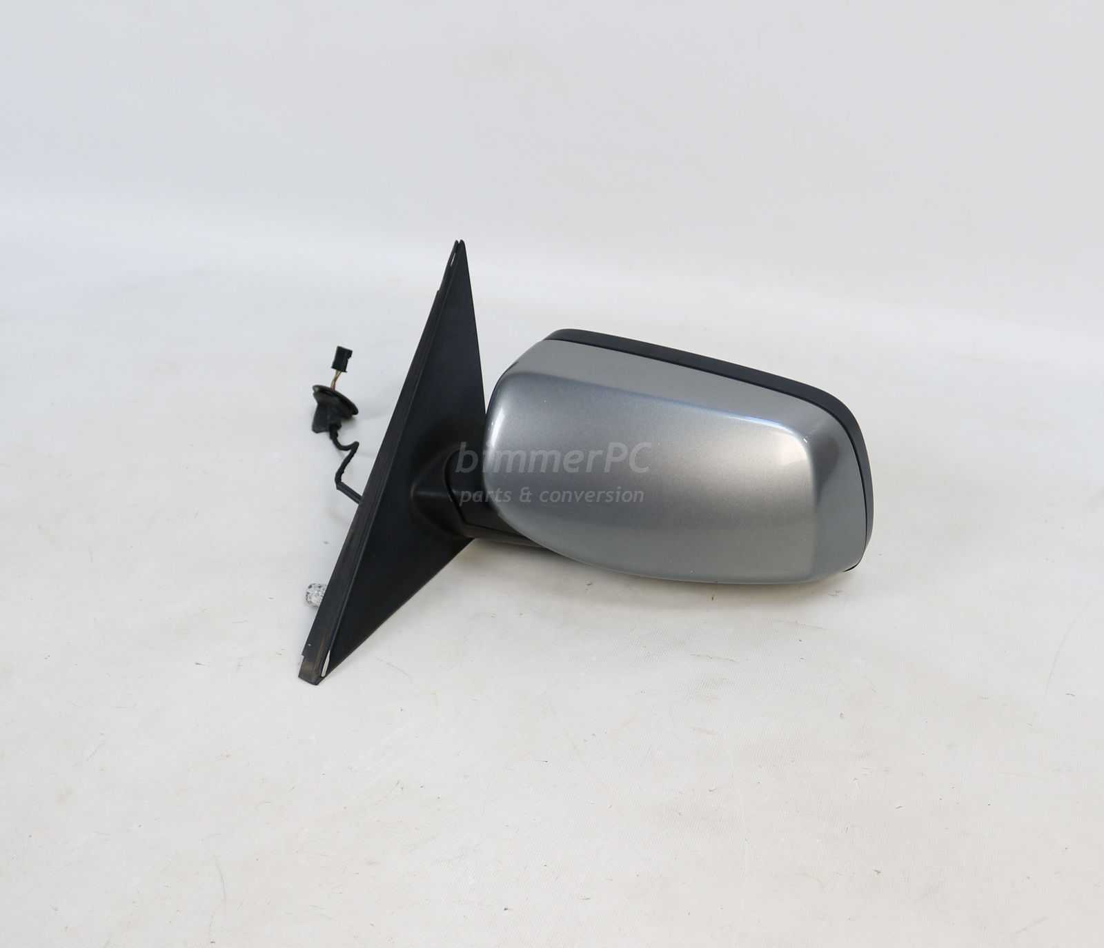 Picture of BMW 51167189623 Left Drivers Door Mirror Power Folding Light Package E60 LCI Late for sale