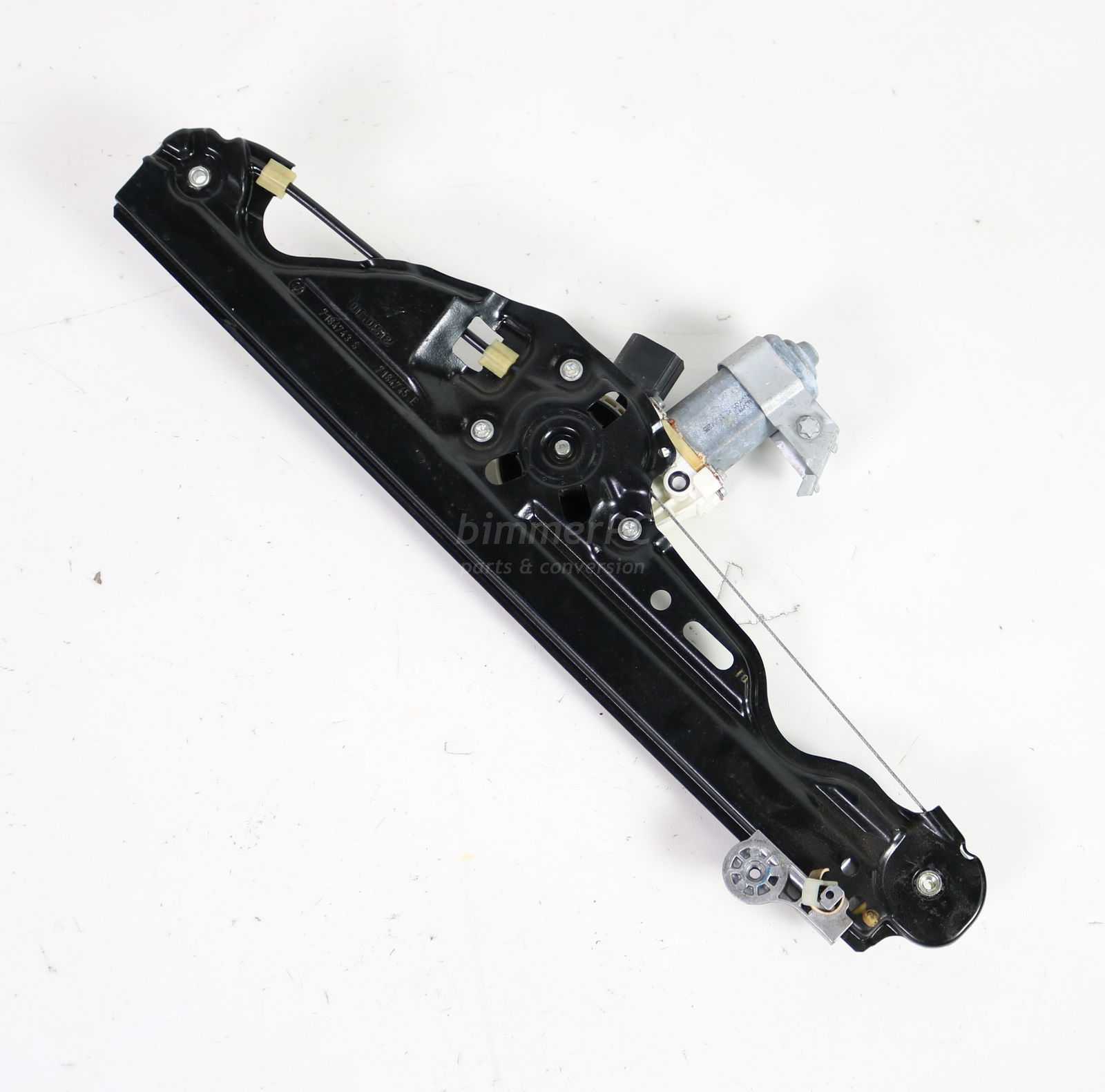 Picture of BMW 51357184745 Left Rear Passengers Door Window Glass Regulator w Lift Motor E60 for sale