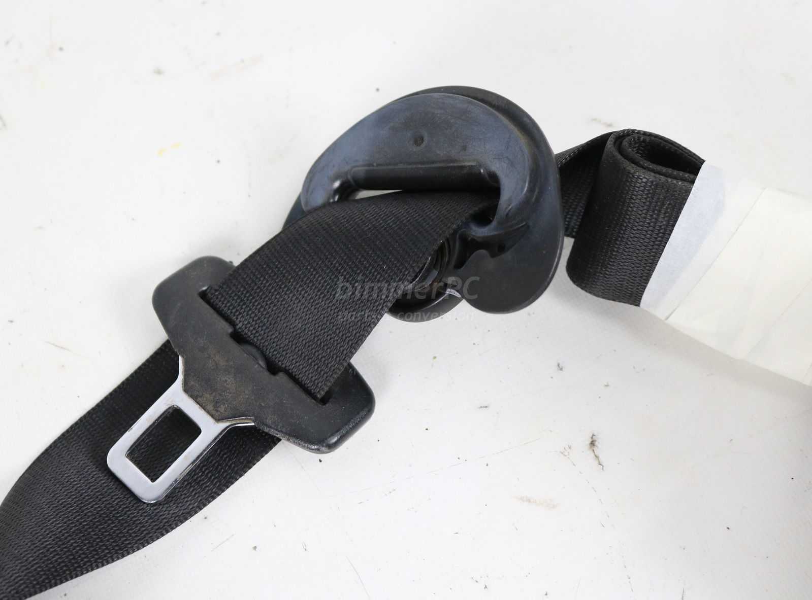 Picture of BMW 72117237941 Black Left Front Drivers Seat Belt E60 E61 for sale