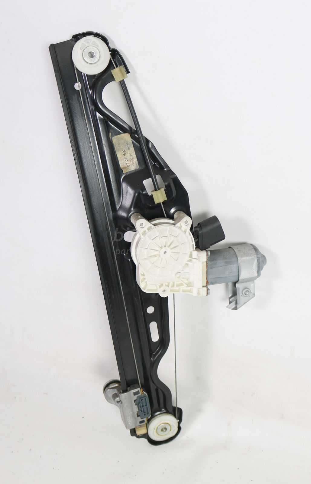 Picture of BMW 51357184746 Right Rear Passengers Door Window Glass Regulator w Lift Motor E60 for sale