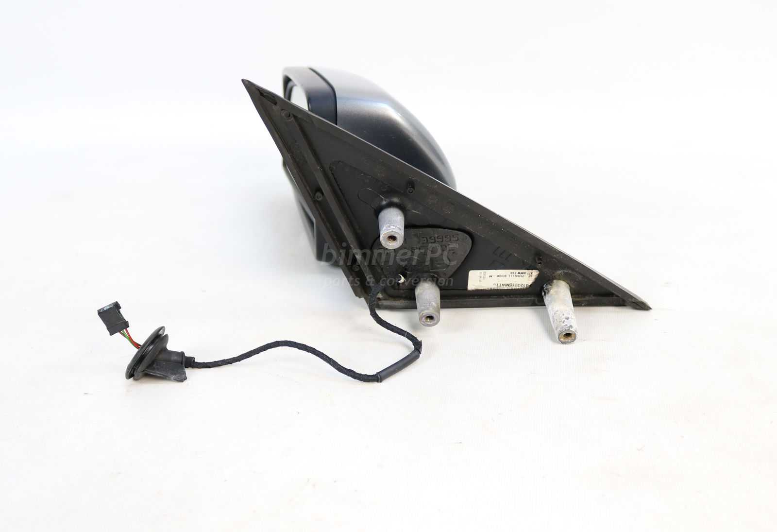 Picture of BMW 51167189623 Left Drivers Door Mirror Power Folding Light Package E60 LCI Late for sale