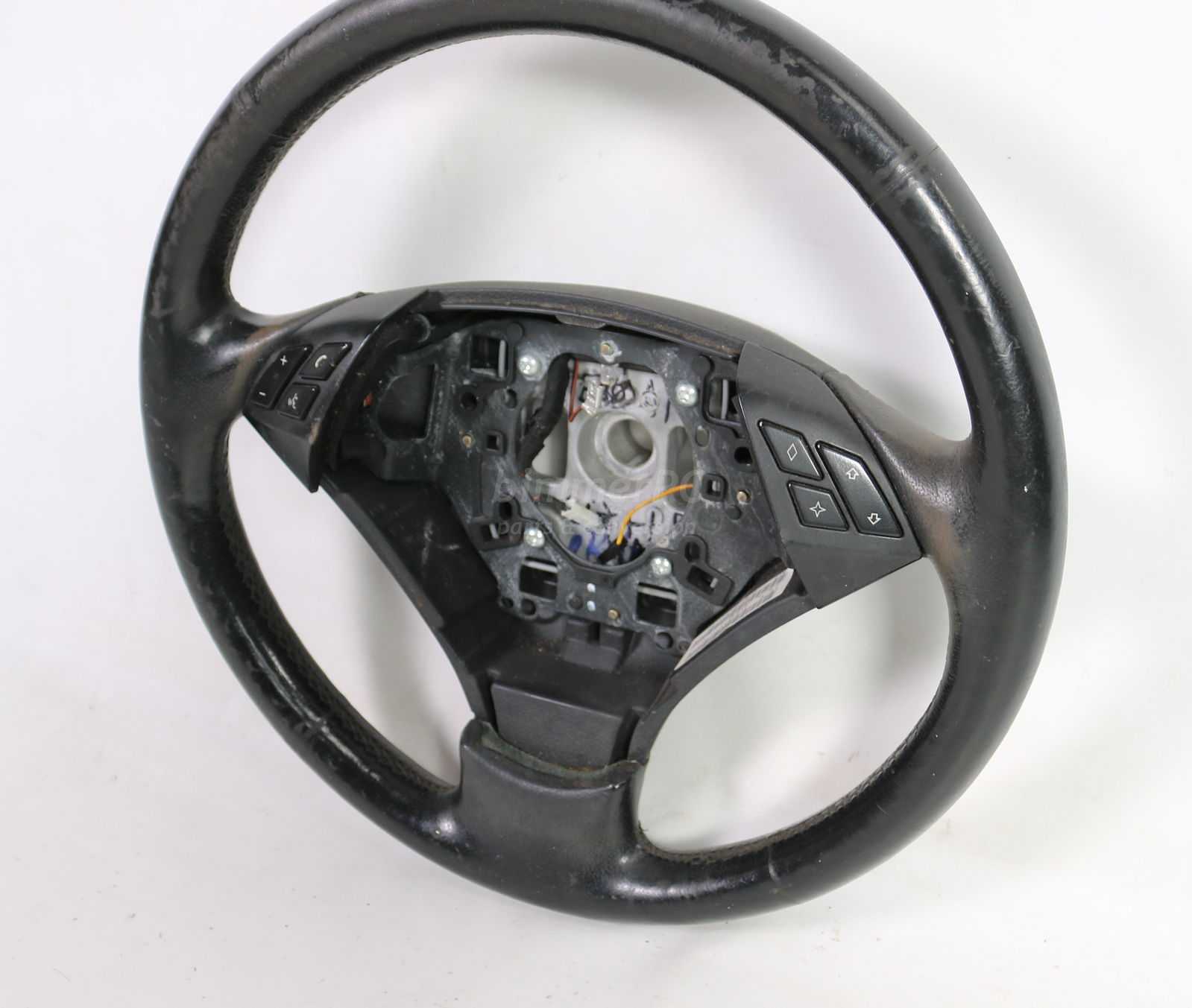 Picture of BMW 32346774457 Heated Leather Steering Wheel E60 E61 LCI Late for sale