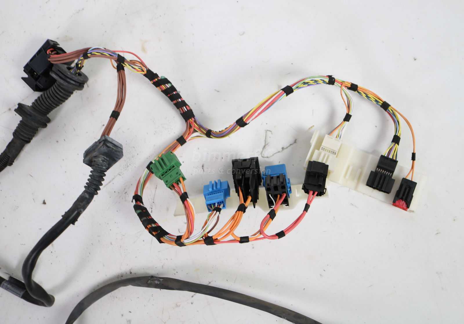 Picture of BMW 12517574036 Automatic Transmission Cable Wiring Harness N52n Engine E60 LCI for sale