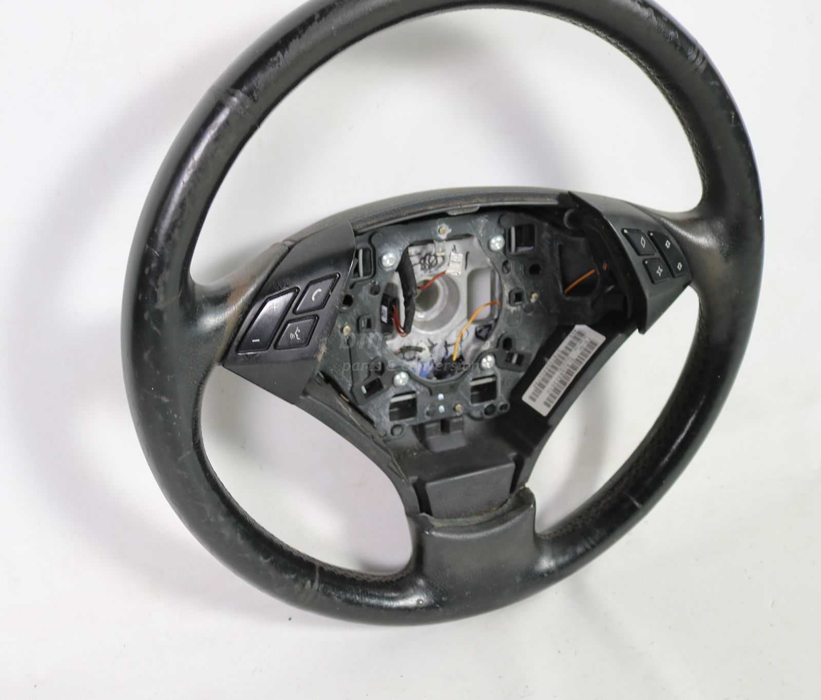 Picture of BMW 32346774457 Heated Leather Steering Wheel E60 E61 LCI Late for sale