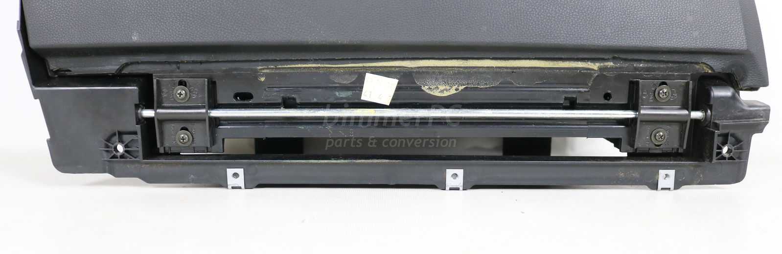 Picture of BMW 51167034080 Black Glove Box w Latch Mounting Bracket E60 E61 for sale