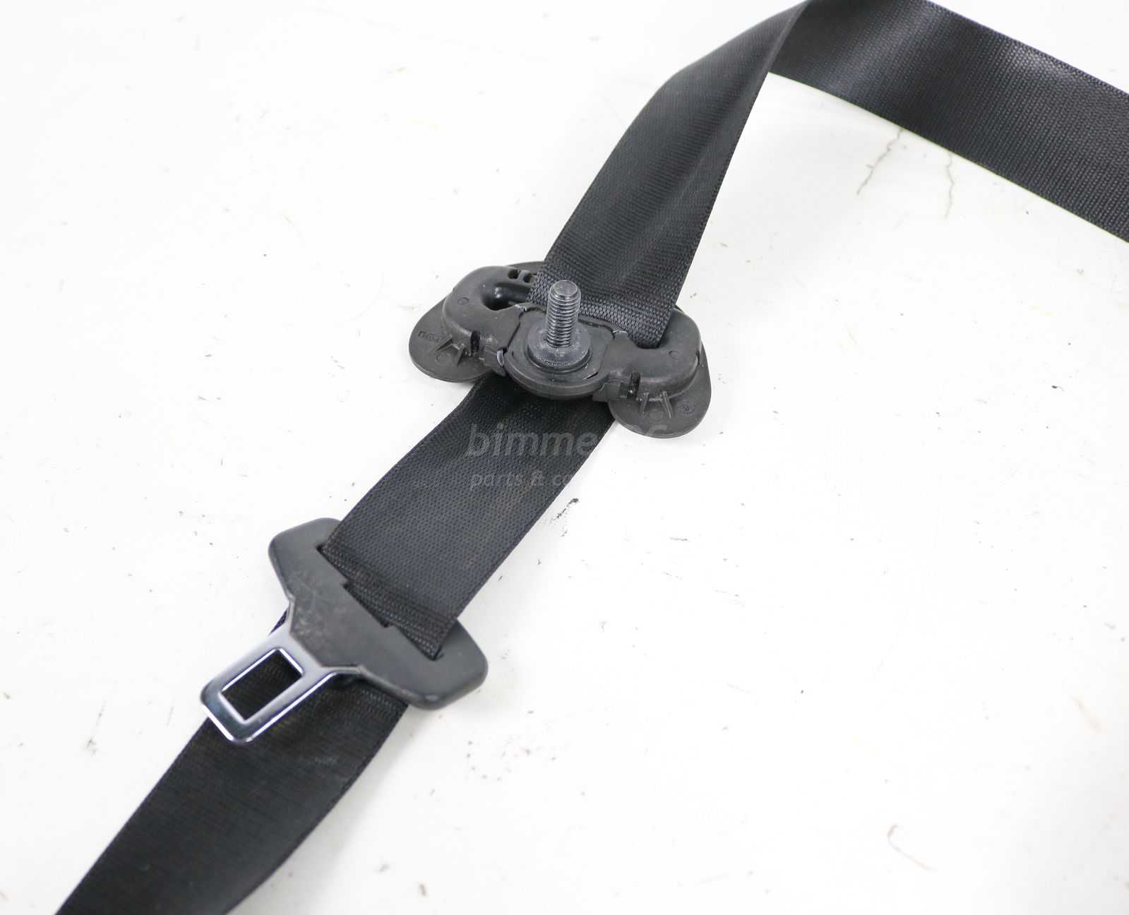 Picture of BMW 72117068268 Black Right Front Passengers Seat Belt E60 E61 for sale