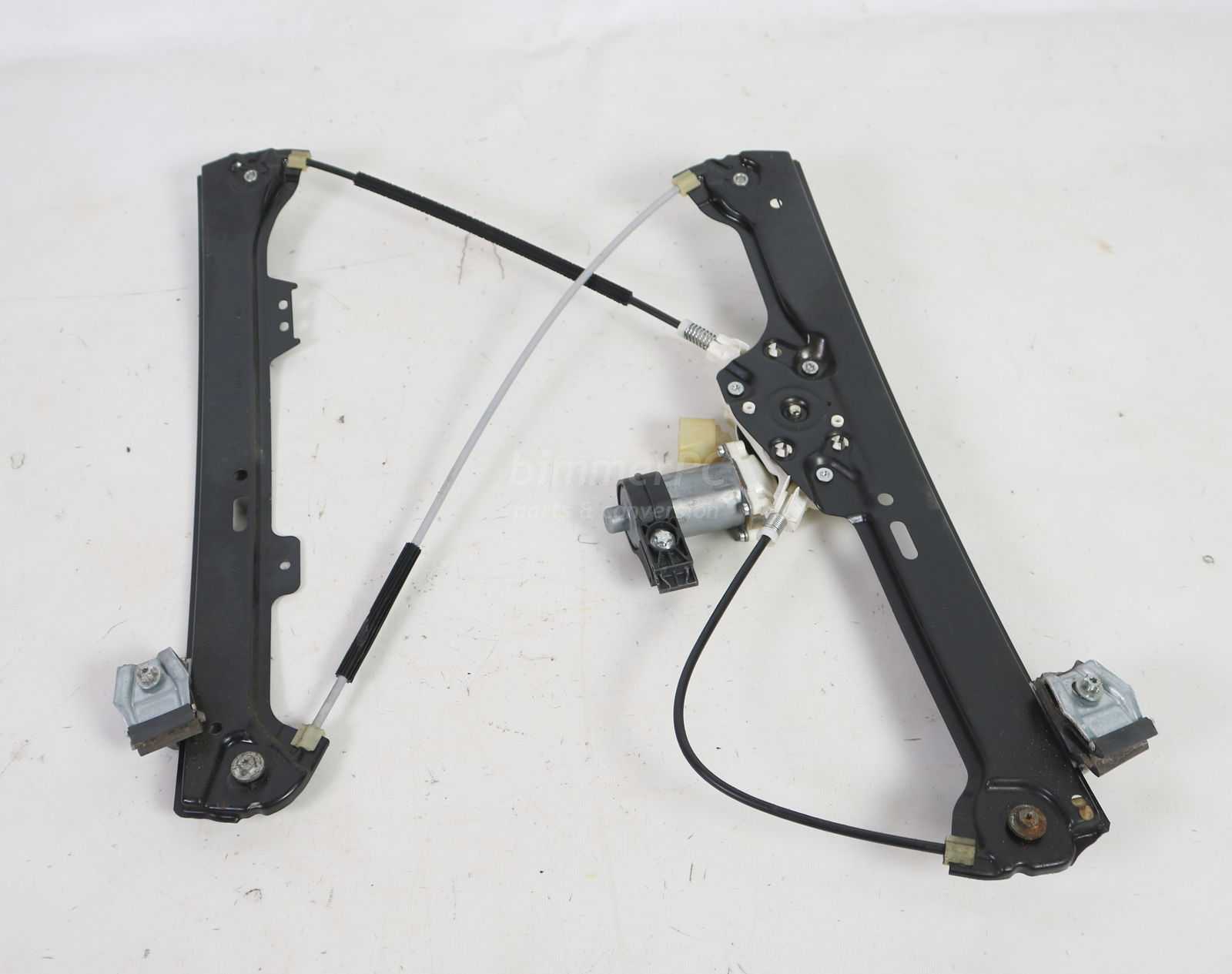 Picture of BMW 51337184383 Left Front Drivers Door Window Glass Regulator w Lift Motor E60 E61 for sale